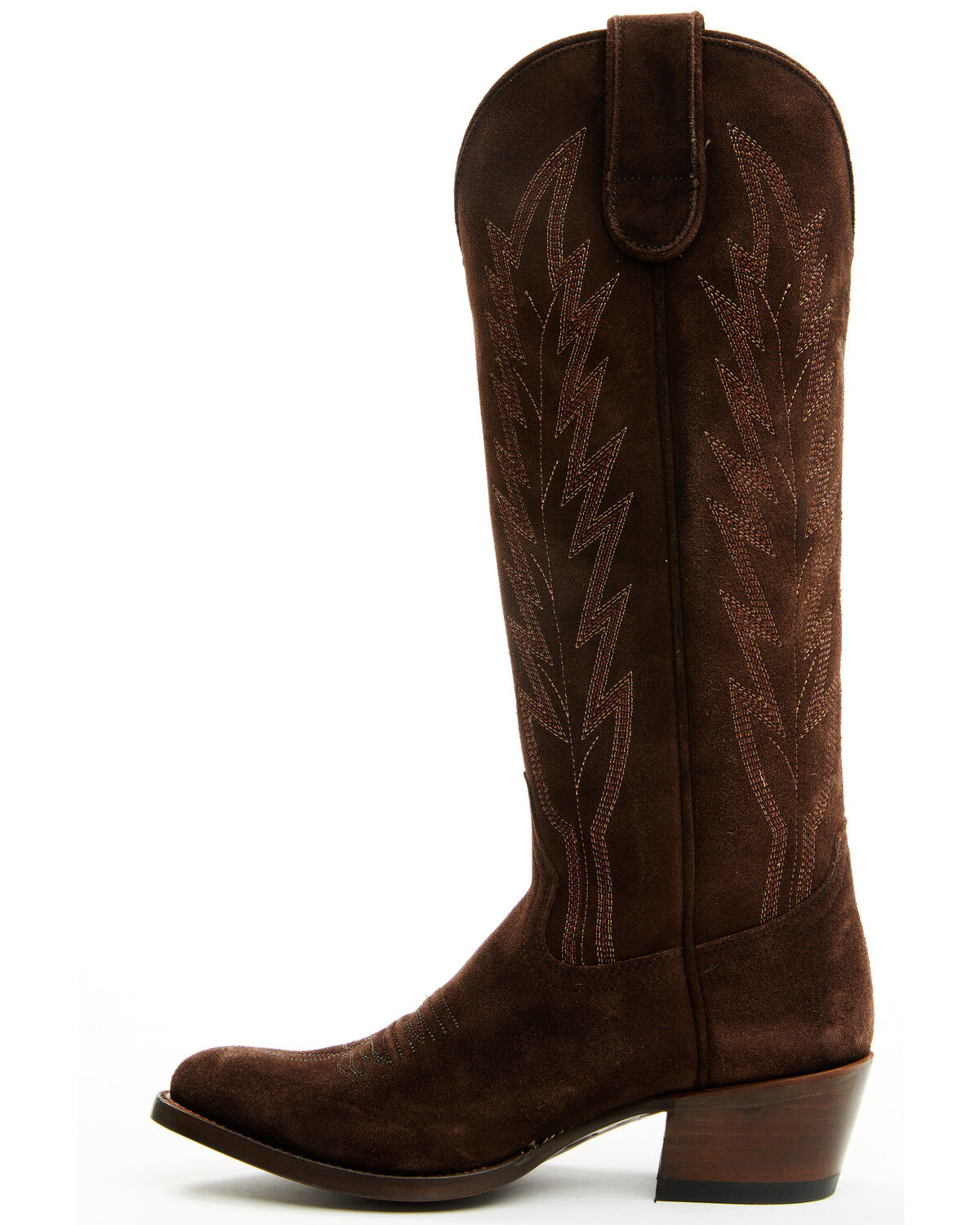 Macie Bean Women's Life's Like A Box Of Chocolates Suede Tall Western Boots - Round Toe