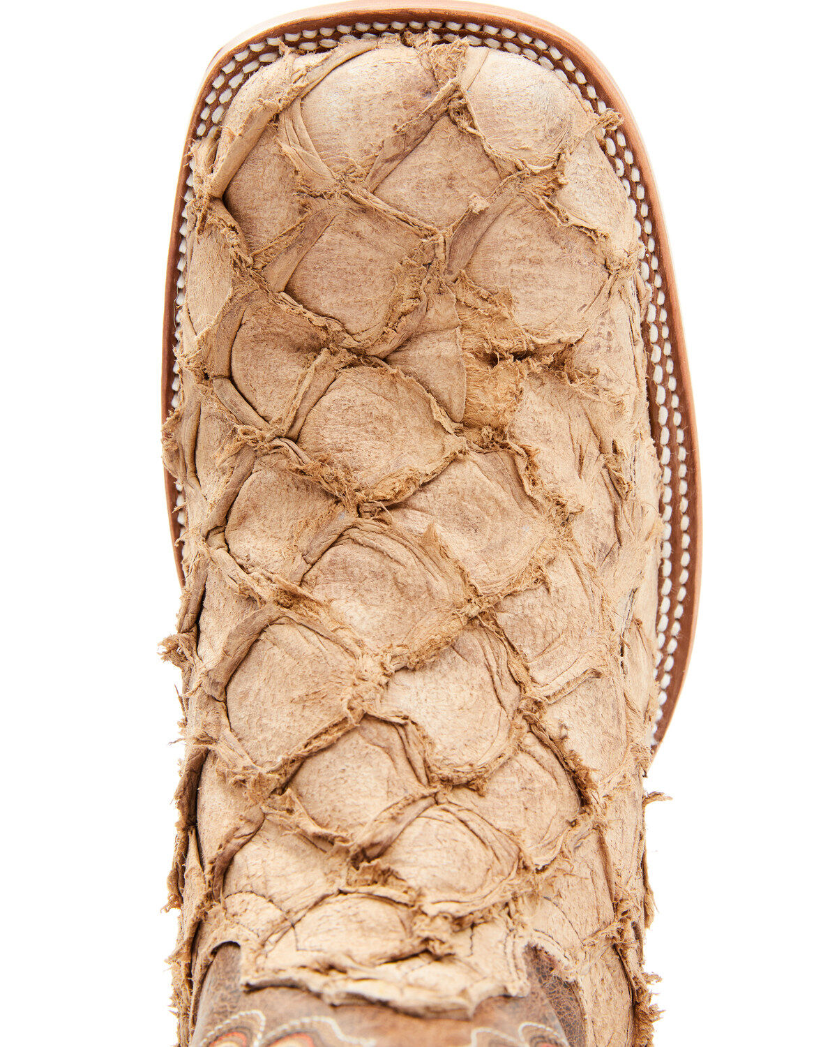 Cody James Men's Exotic Pirarucu Western Boots - Broad Square Toe