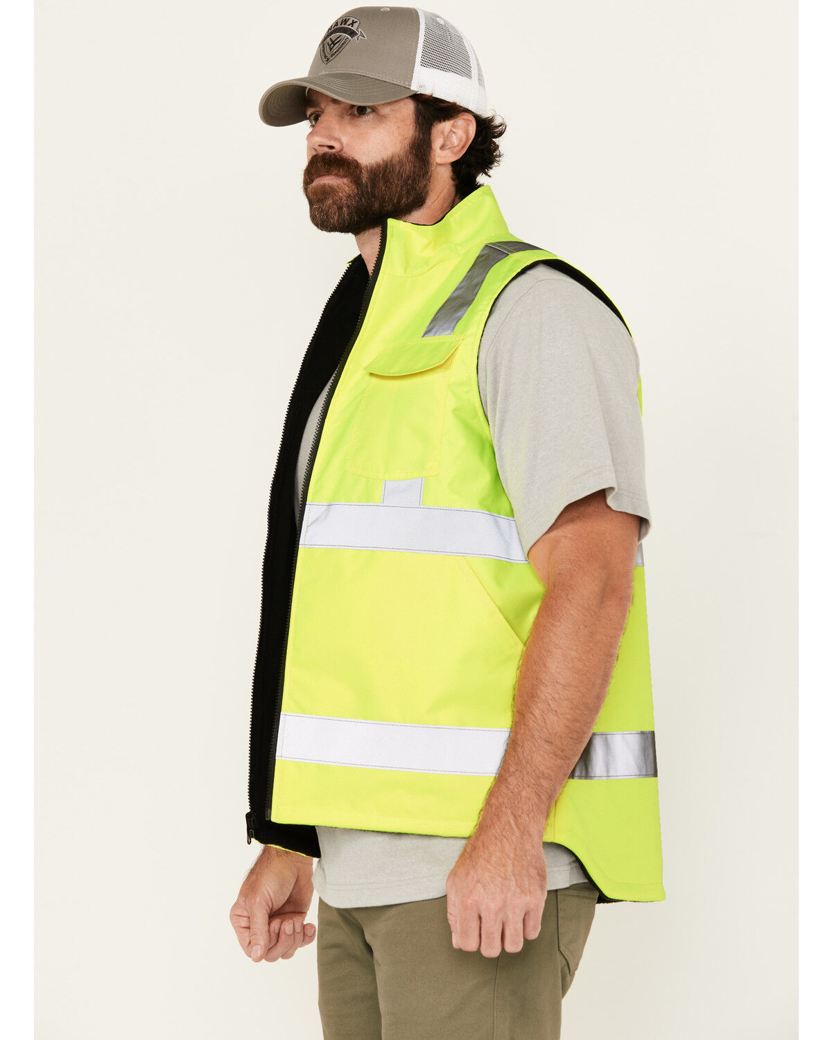 Hawx Men's Hi-Vis Safety Vest