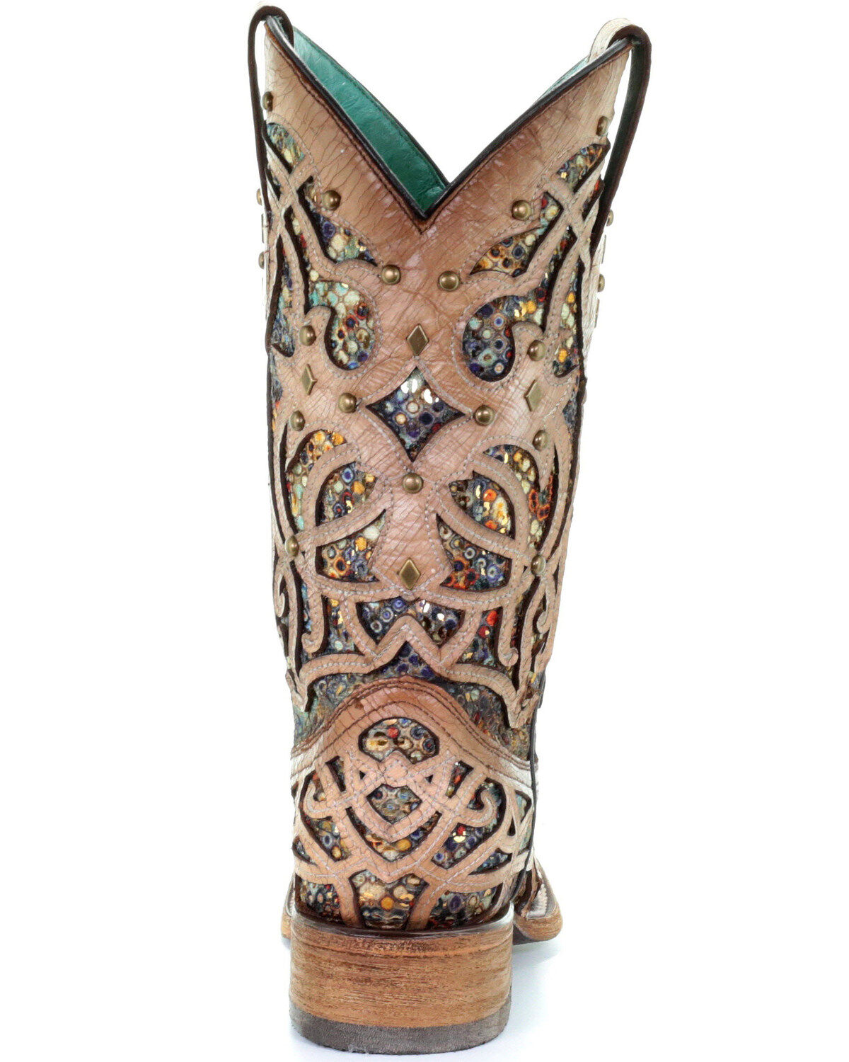 Corral Women's Inlay Western Boots - Square Toe