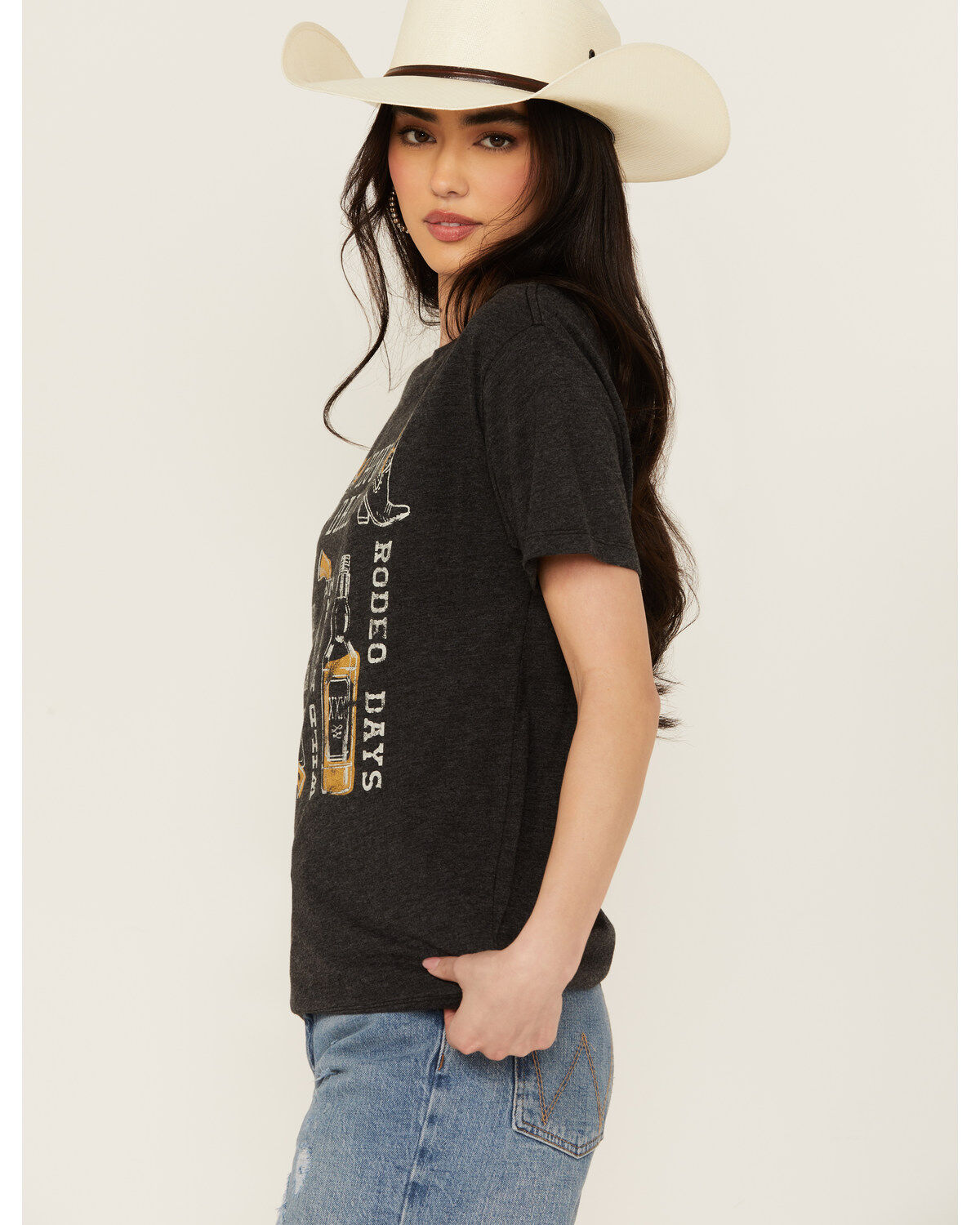 White Crow Women's Foil Conversational Short Sleeve Graphic Tee