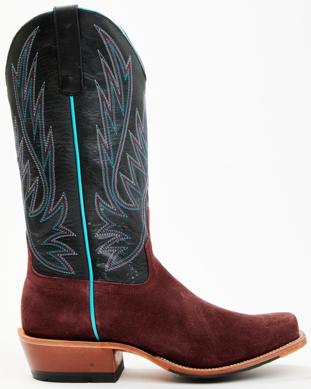 Horse Power Men's Suede Western Boots - Square Toe