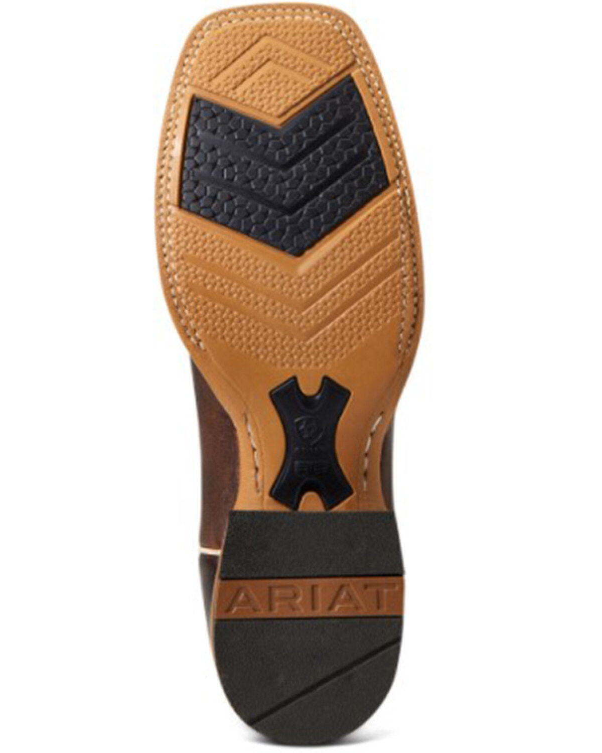 Ariat Men's Cow Camp Leather Western Performance Boot - Broad Square Toe