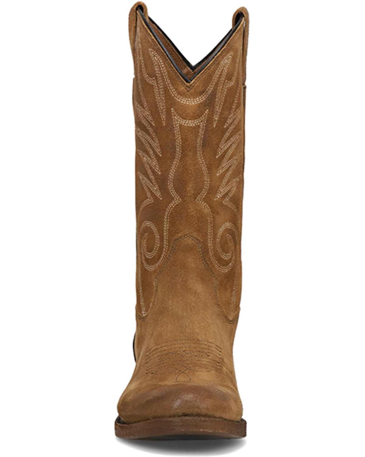 Frye Men's Grady Suede Short Western Boots - Round Toe