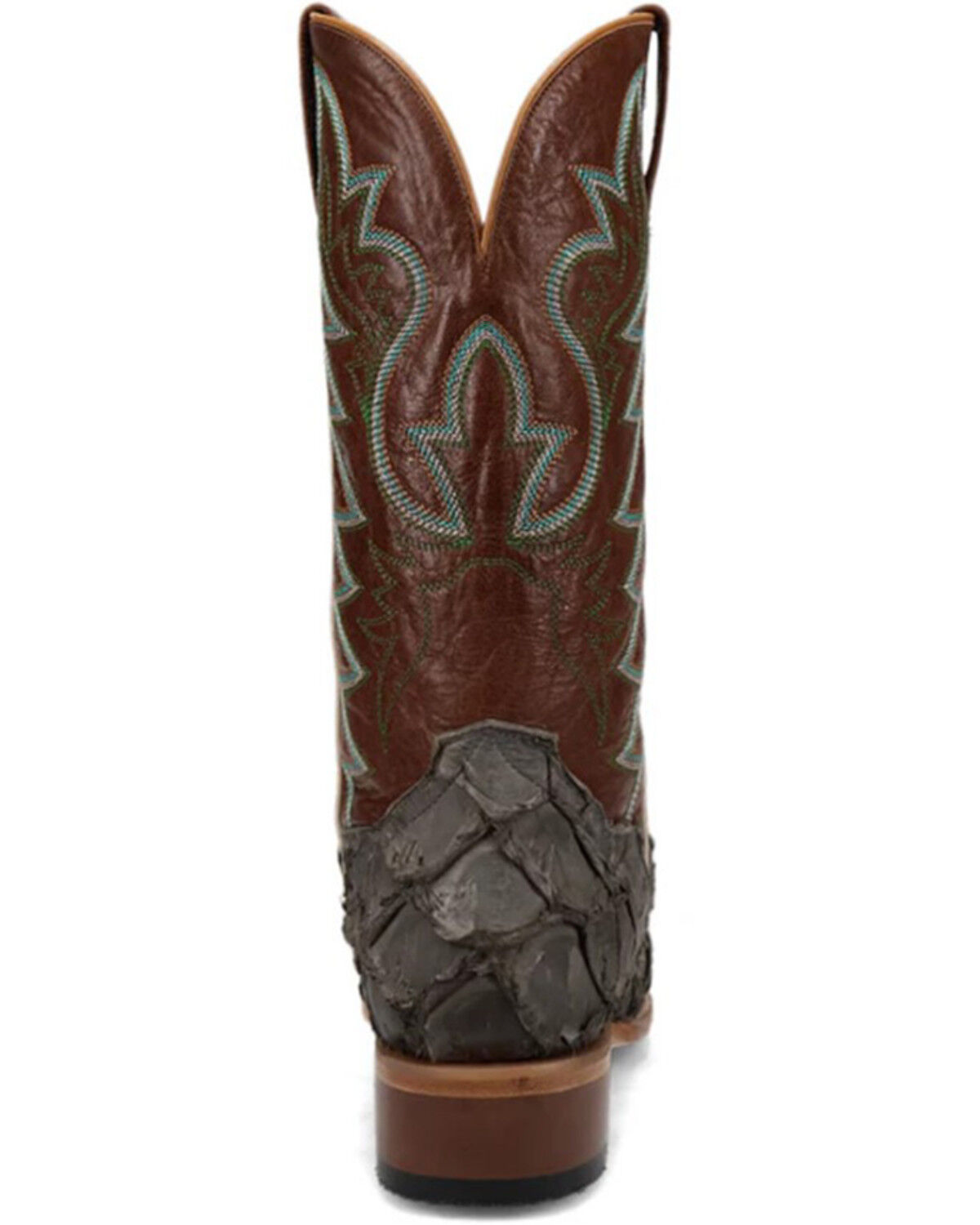 Dan Post Men's Araprima Exotic Pirarucu Western Boots - Square Toe