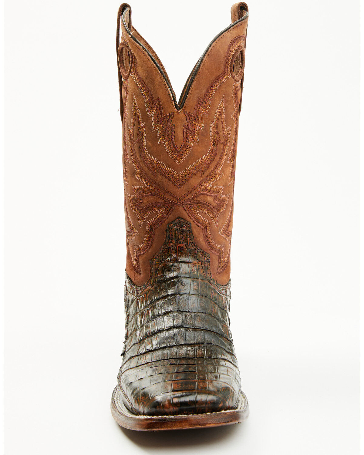 Corral Men's Exotic Caiman Western Boots - Broad Square Toe