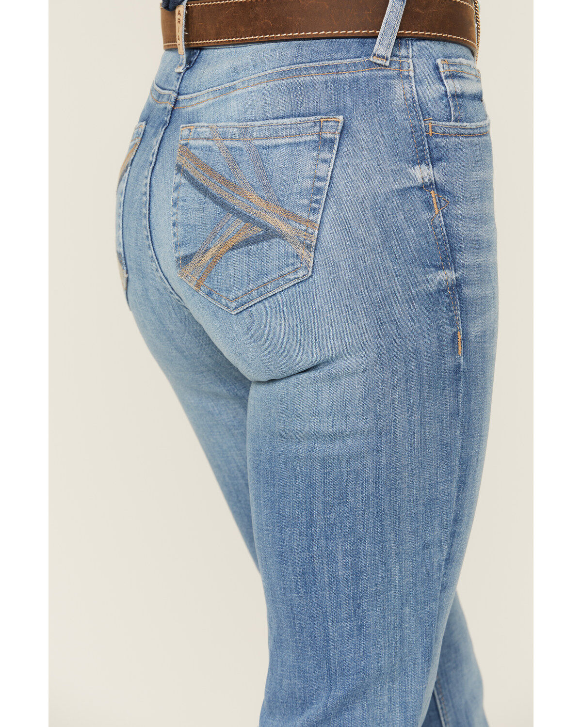 Ariat Women's R.E.A.L. Medium Wash Alice Slim Trouser Denim Jeans