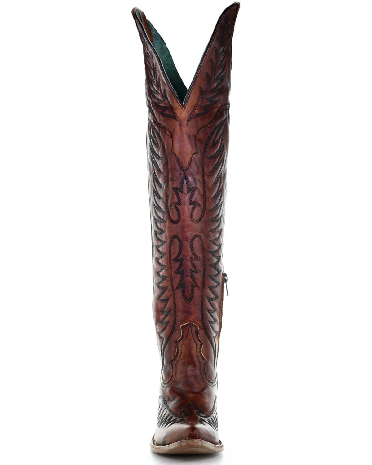 Corral Women's Leather Tall Western Boots - Round Toe