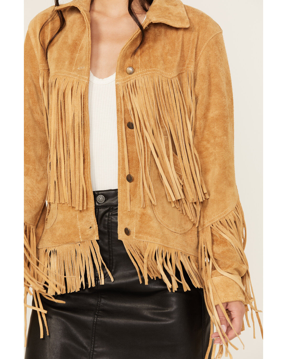 STS Ranchwear by Carroll Women's Suede Fringe Elsa Jacket