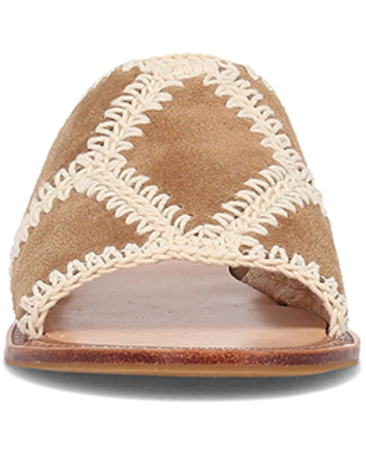 Frye Women's Ava Crochet Slide Sandals