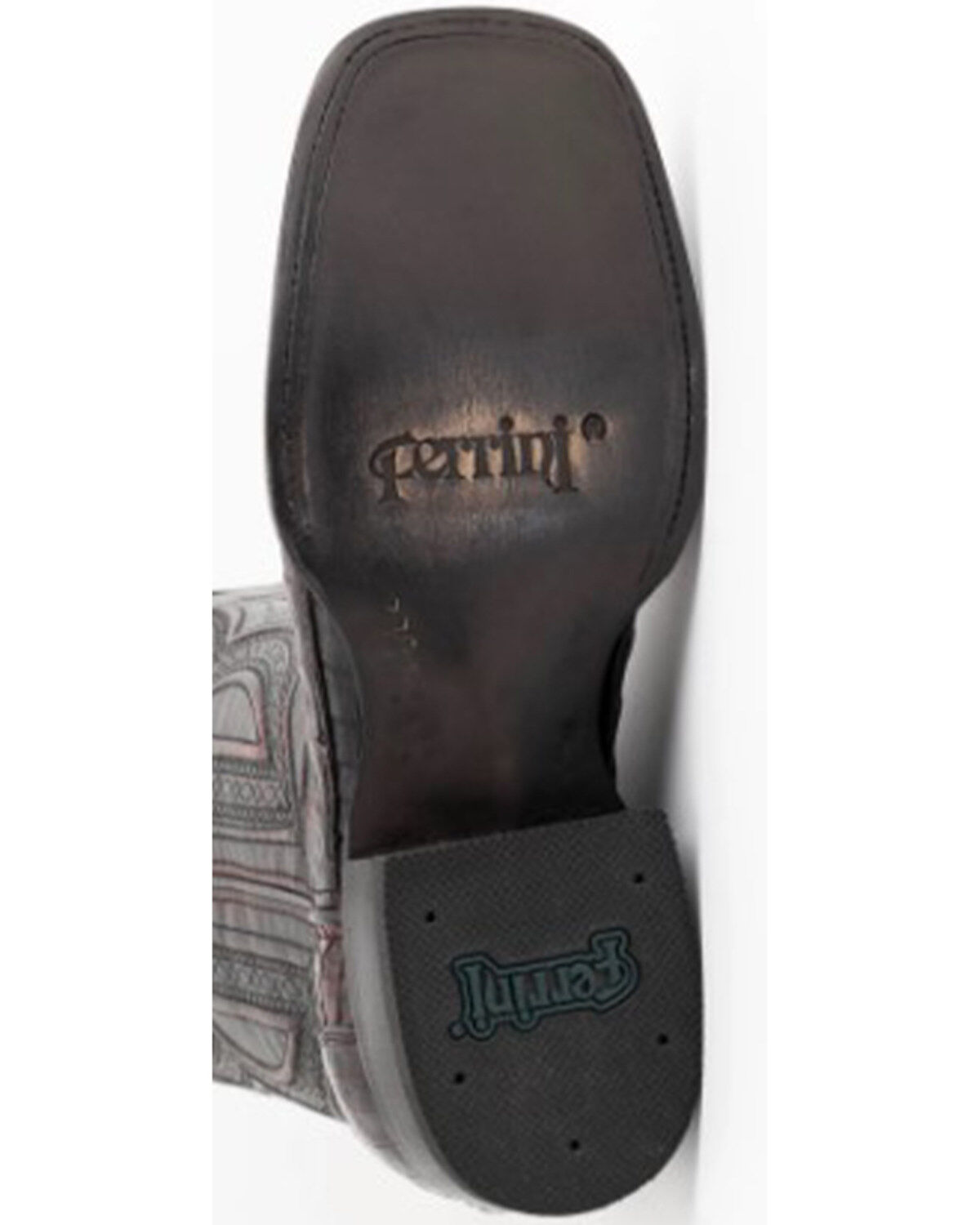 Ferrini Men's Dakota Exotic Crocodile Western Boots - Broad Square Toe