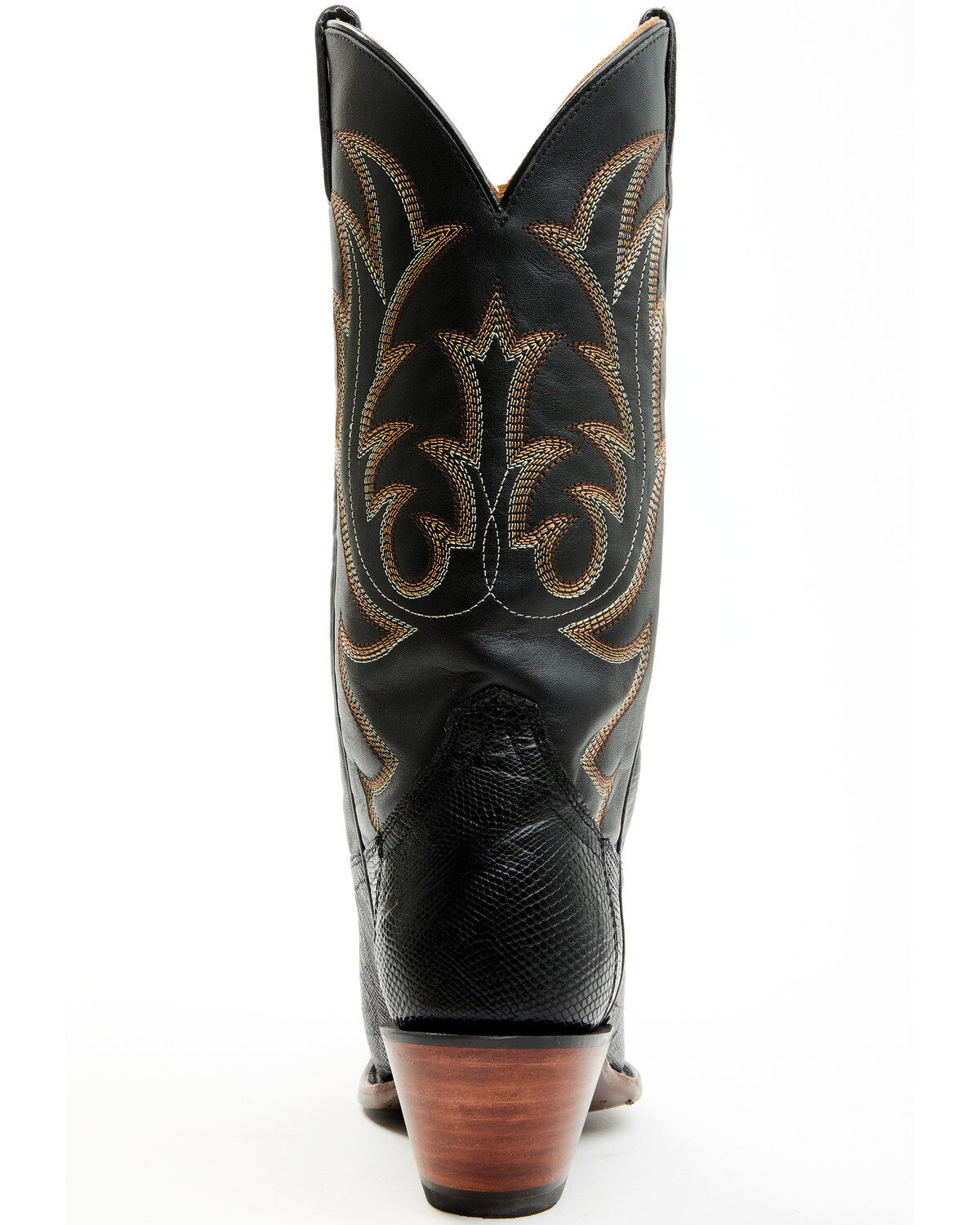 Shyanne Women's Ebonie Exotic Lizard Western Boots - Snip Toe