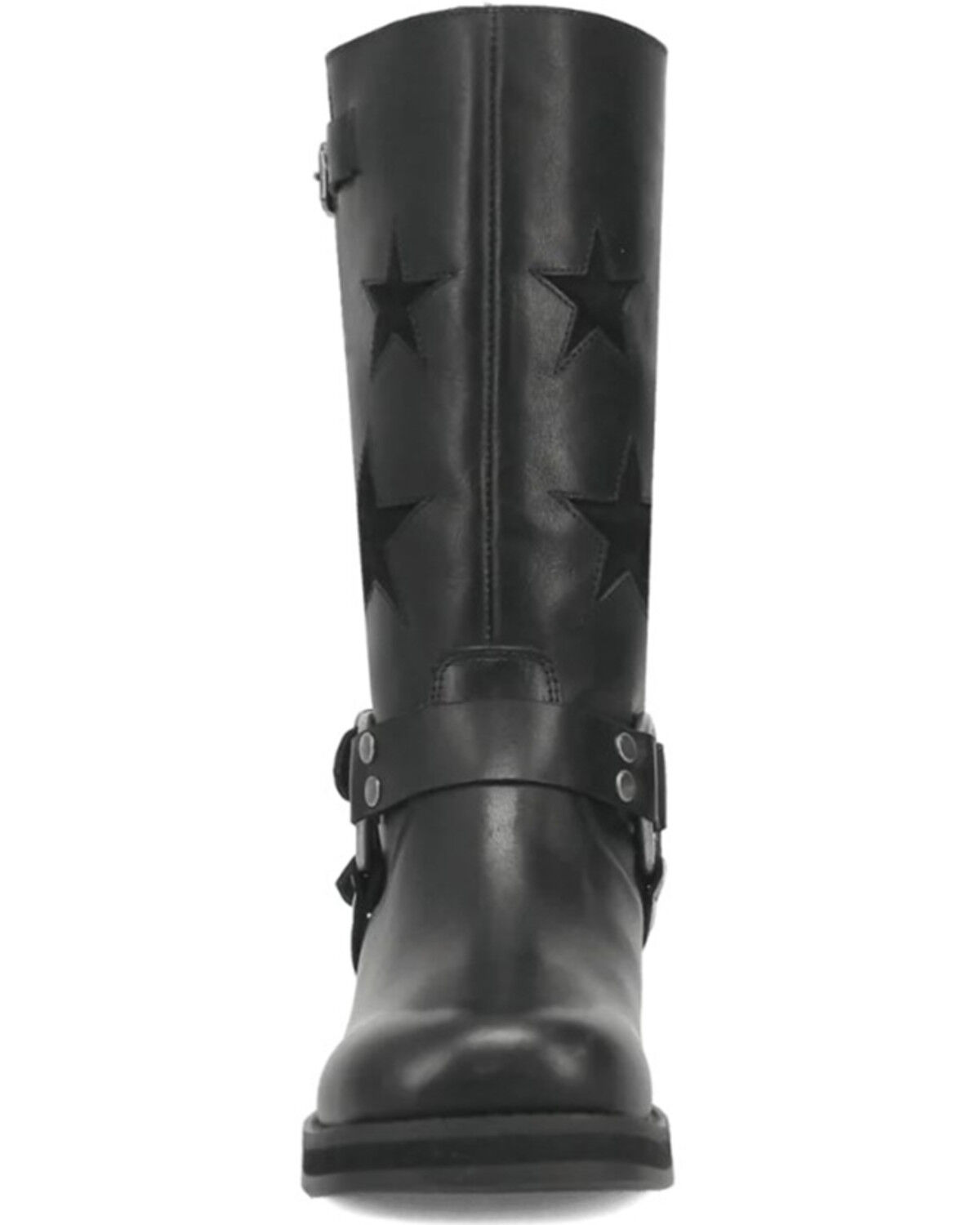 Dingo Women's Blacklist Star Inlay Harness Boots - Round Toe