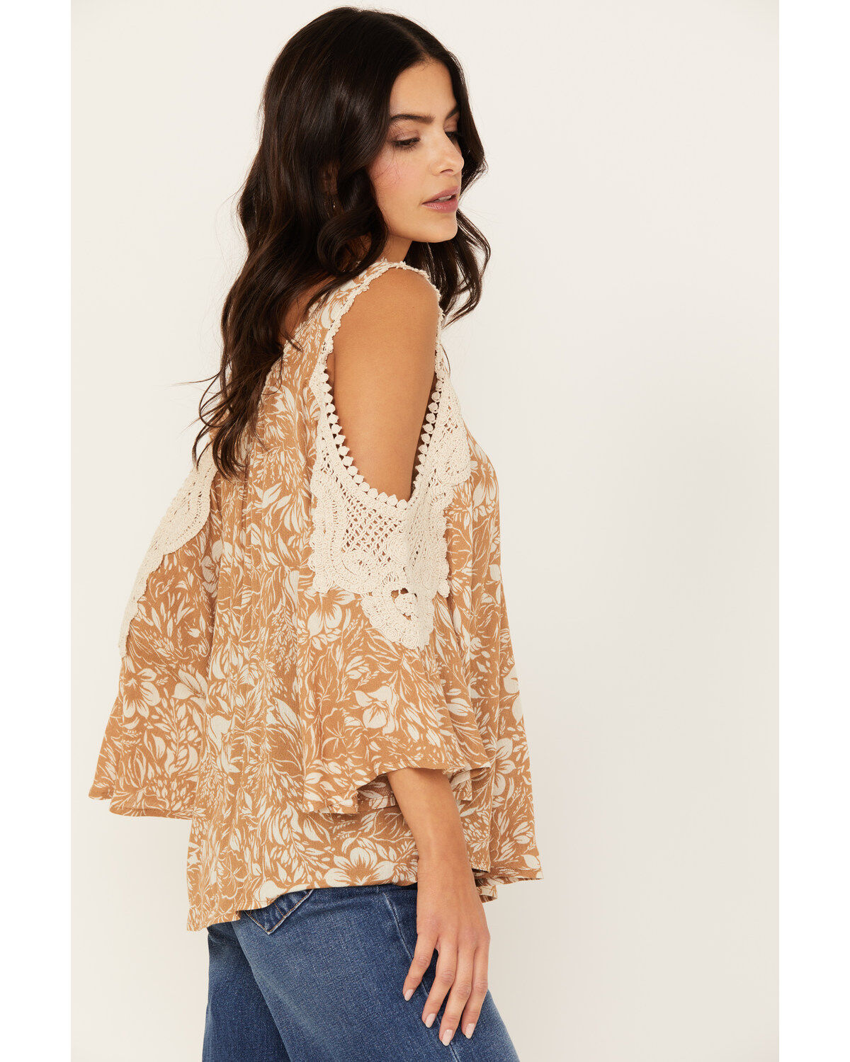 Wild Moss Women's Cold Shoulder Top