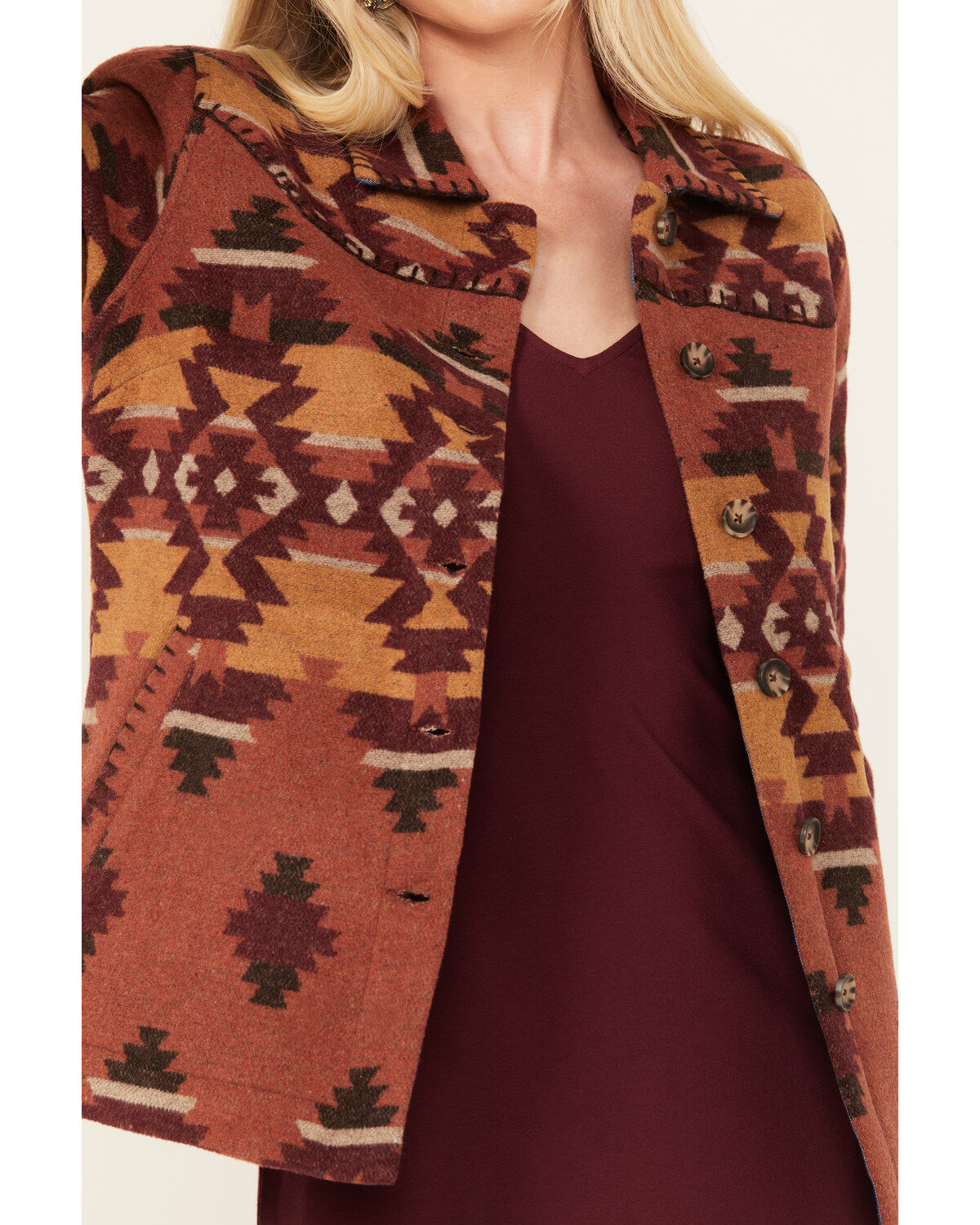 Idyllwind Women's Lane Southwestern Print Shacket