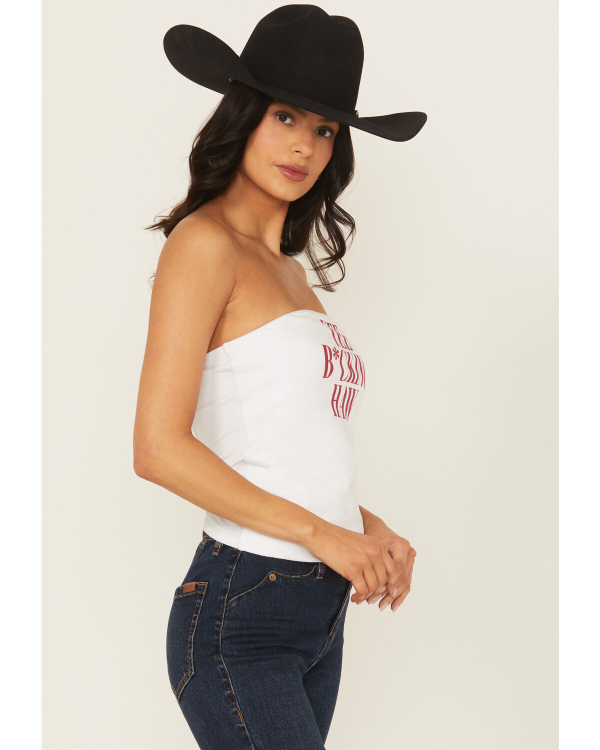 Blended Women's Yee B*cking Haw Tube Top