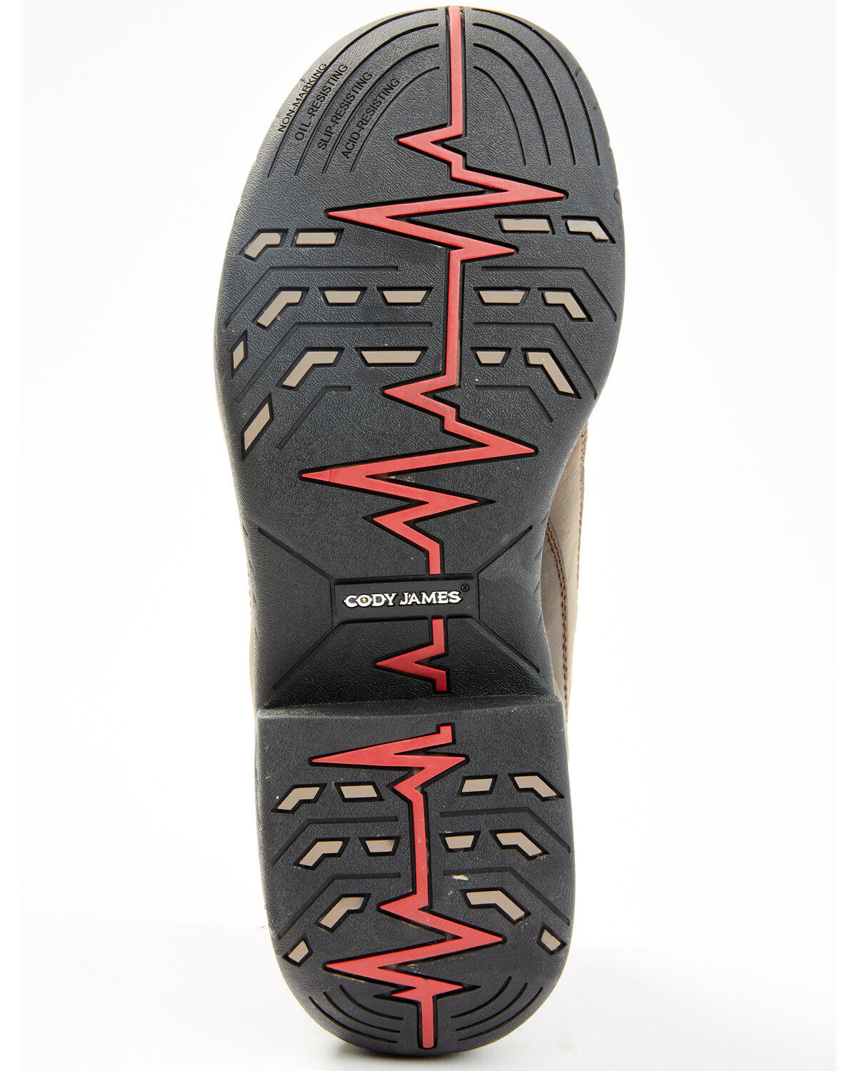 Cody James Men's Endurance Corral Lace-Up WP Soft Work Hiking Boots