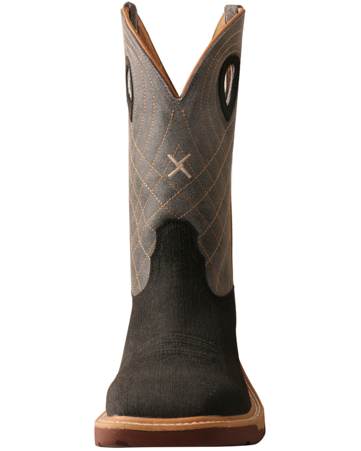 Twisted X Men's Brown CellStretch Western Boots - Broad Square Toe