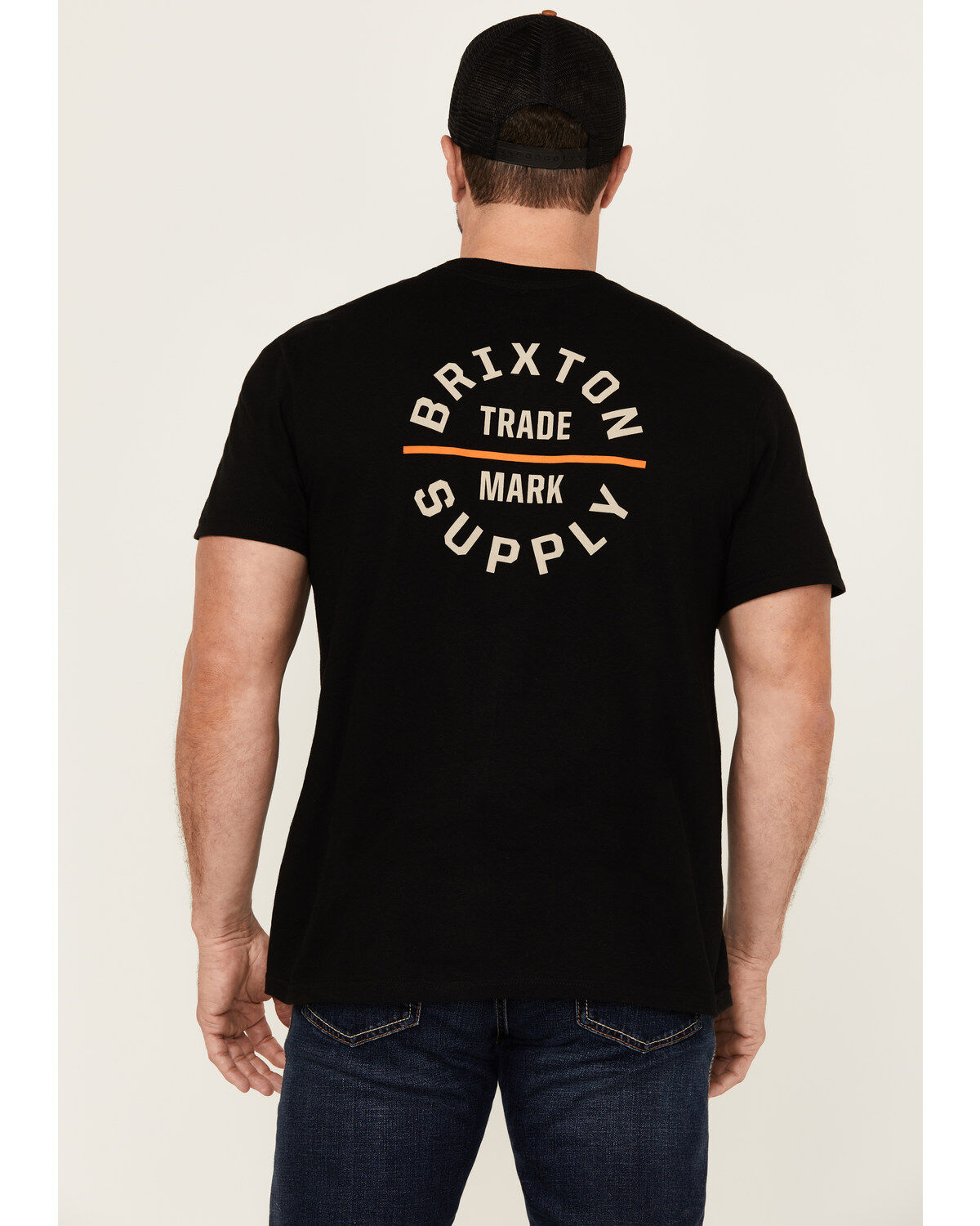 Brixton Men's Oath Logo Short Sleeve Graphic T-Shirt