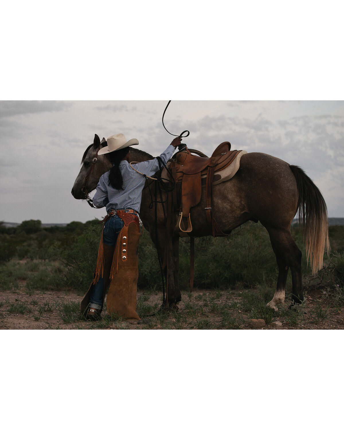 Cowboygirl by Jenna Paulette Women's Gingham Print Long Sleeve Pearl Snap Western Shirt