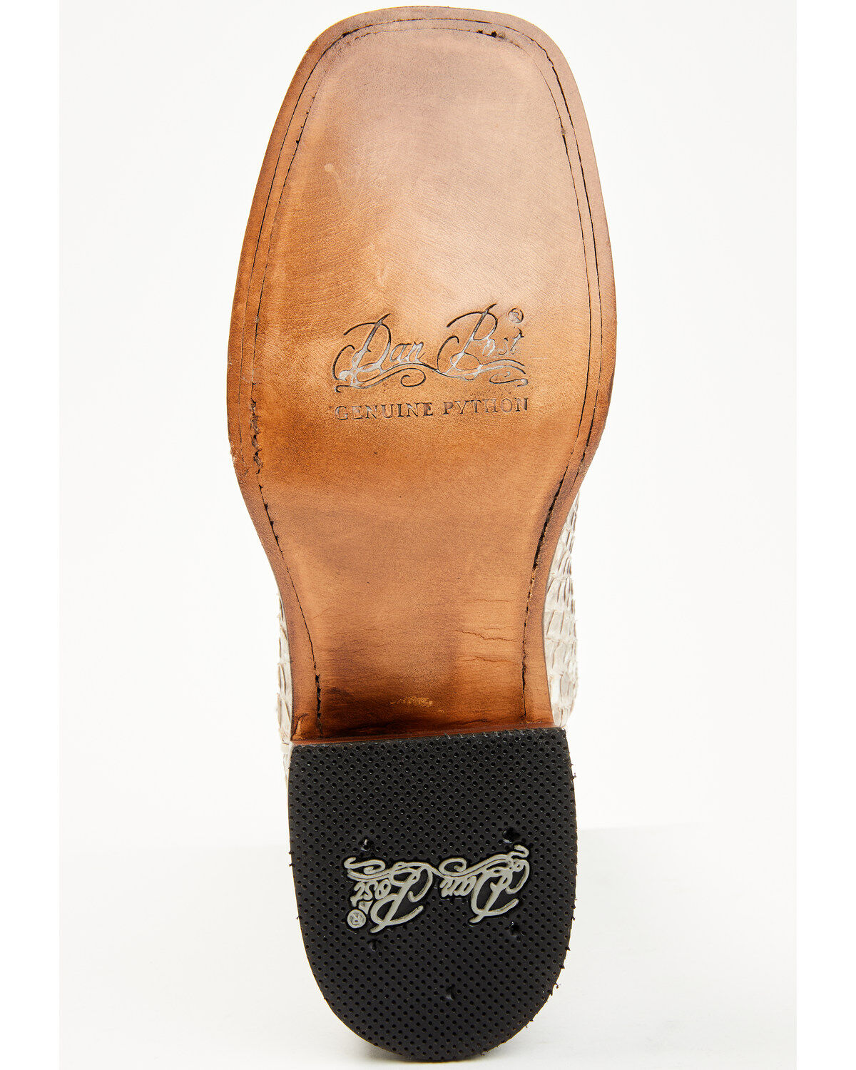 Dan Post Women's Boot Barn Exclusive Exotic Python Western Boots - Broad Square Toe