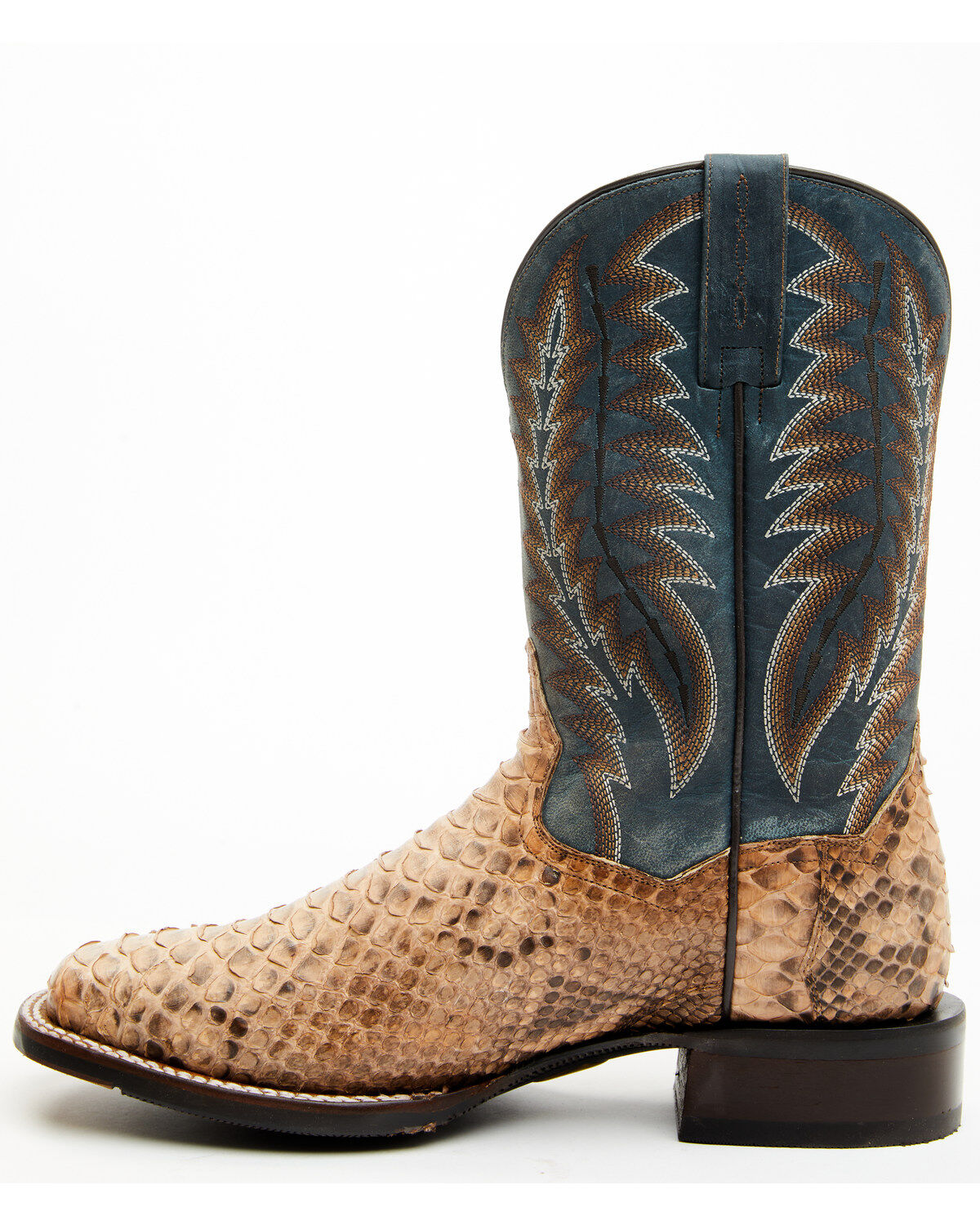 Dan Post Men's Templeton Exotic Snake Western Boots - Broad Square Toe