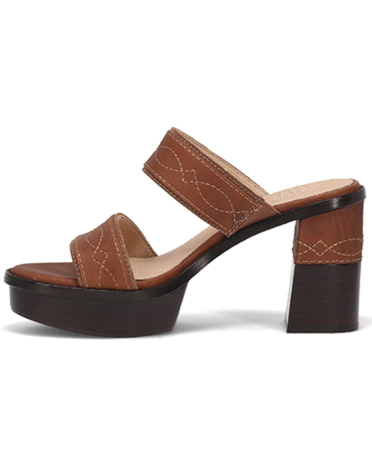 Frye Women's Pipa Woodstock 2 Band Platform Sandal