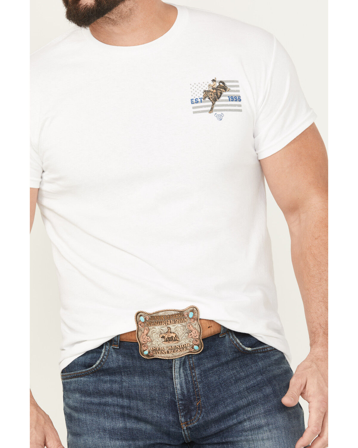 Cowboy Hardware Men's Boot Barn Exclusive American Made Short Sleeve Graphic T-Shirt