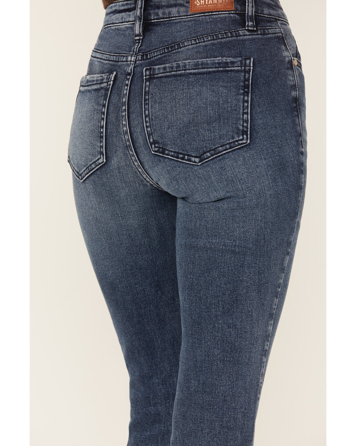 Shyanne Women's Oleander High Rise Bootcut Jeans