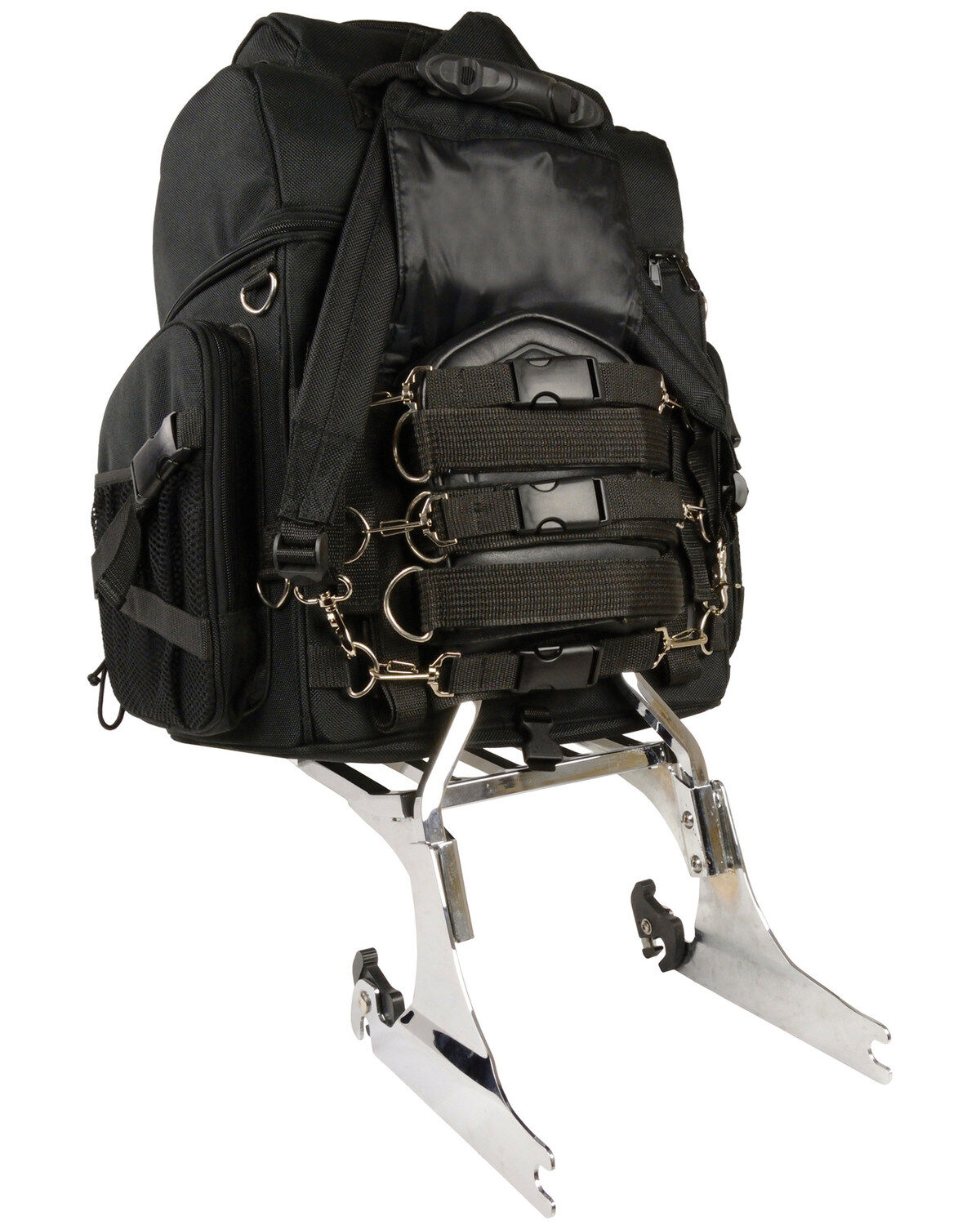 Milwaukee Leather Large Nylon Sissy Bar Travel Back Pack