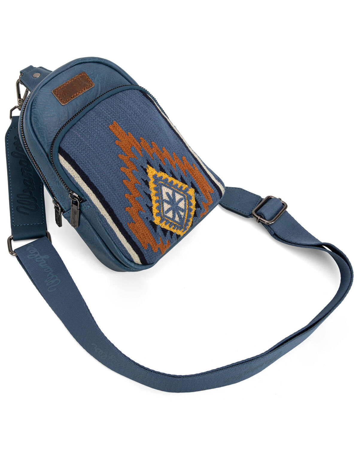 Wrangler Women's Daenery's Winter Southwestern Knitted Sling Bag