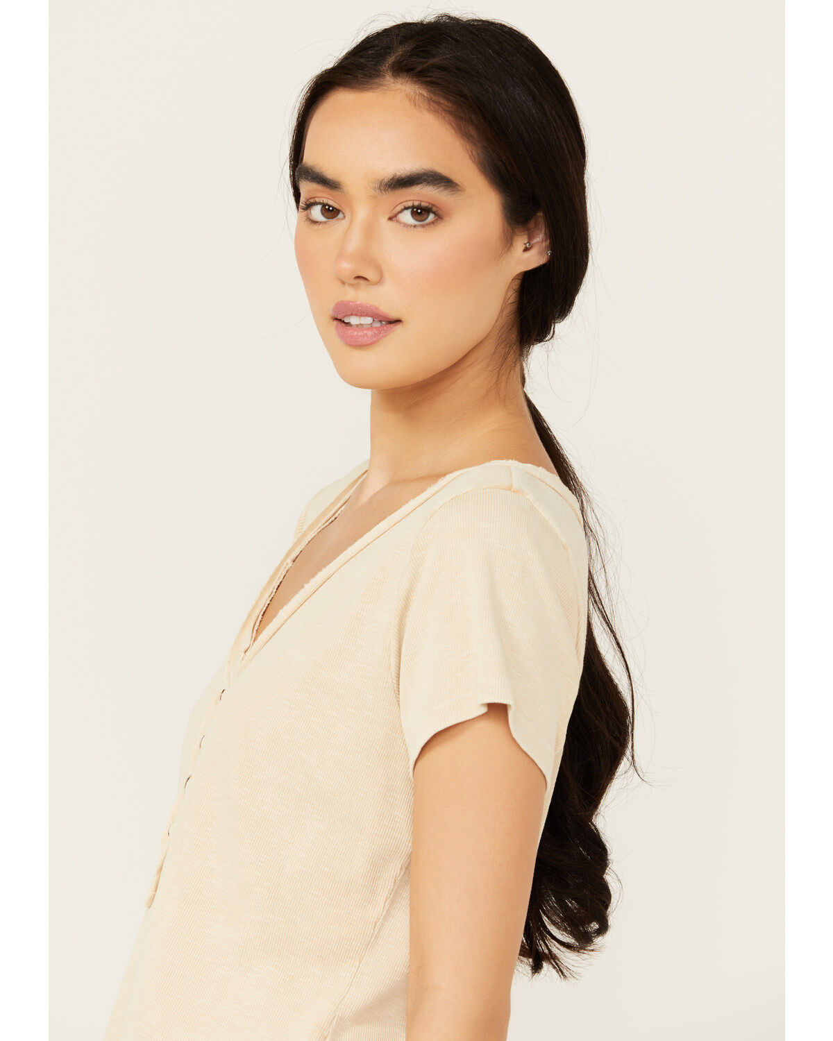 Idyllwind Women's Vaughn Henley Short Sleeve Shirt