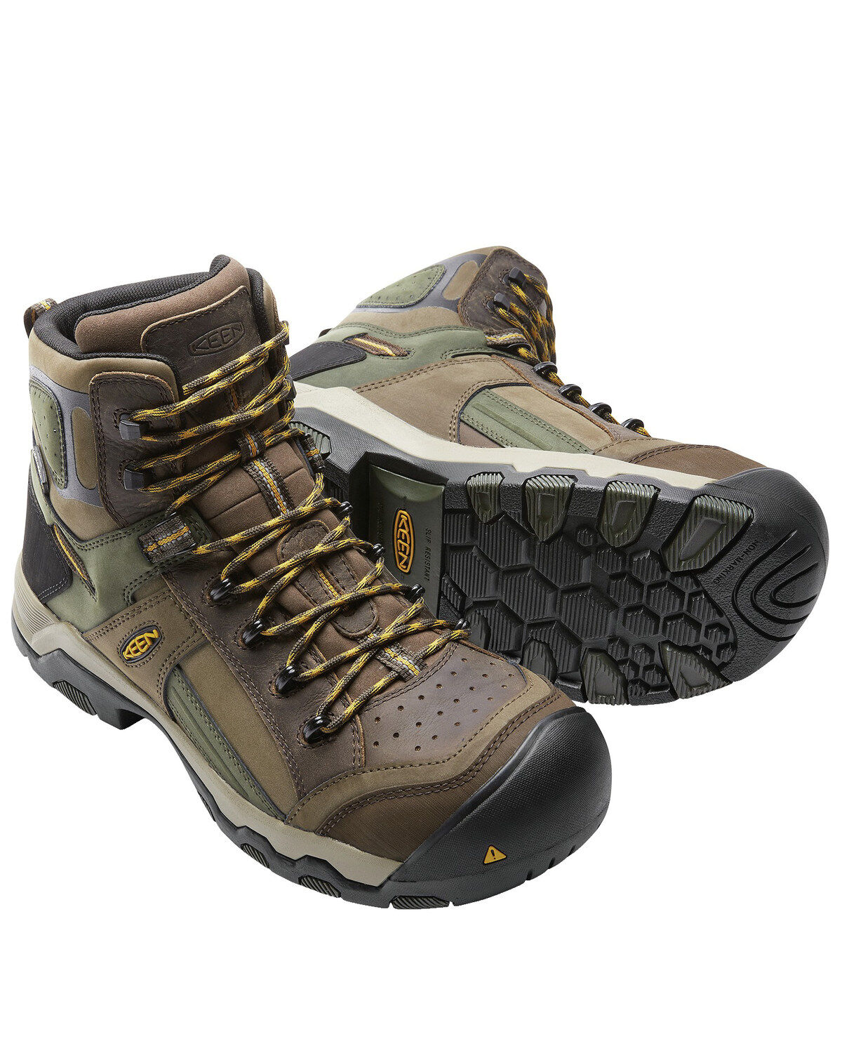 Keen Men's Waterproof Non-Metallic Composite Toe Work Boots