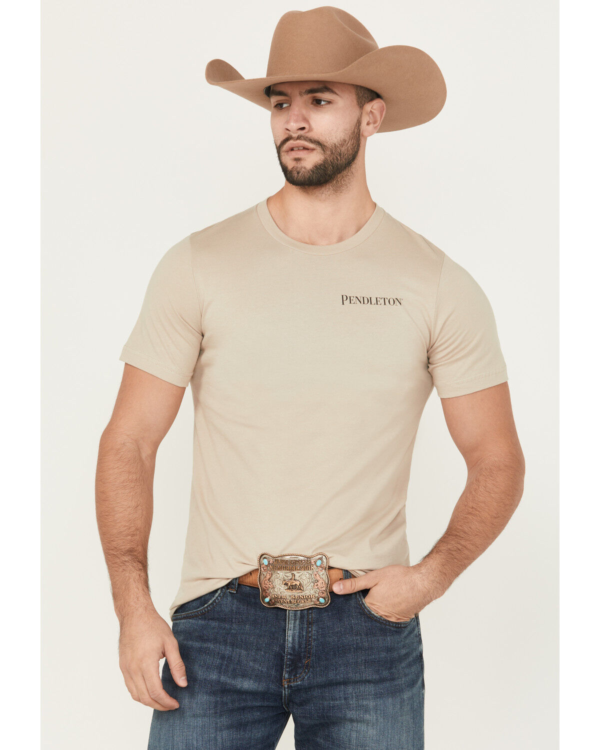 Pendleton Men's Logo Short Sleeve Graphic T-Shirt