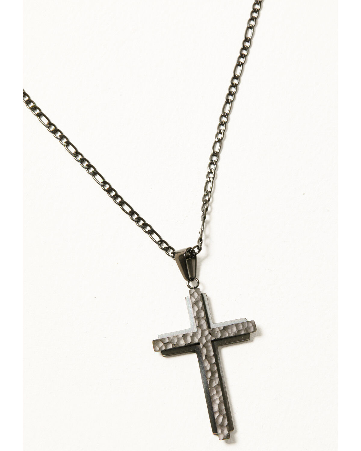 Cody James Men's Textured Cross Necklace