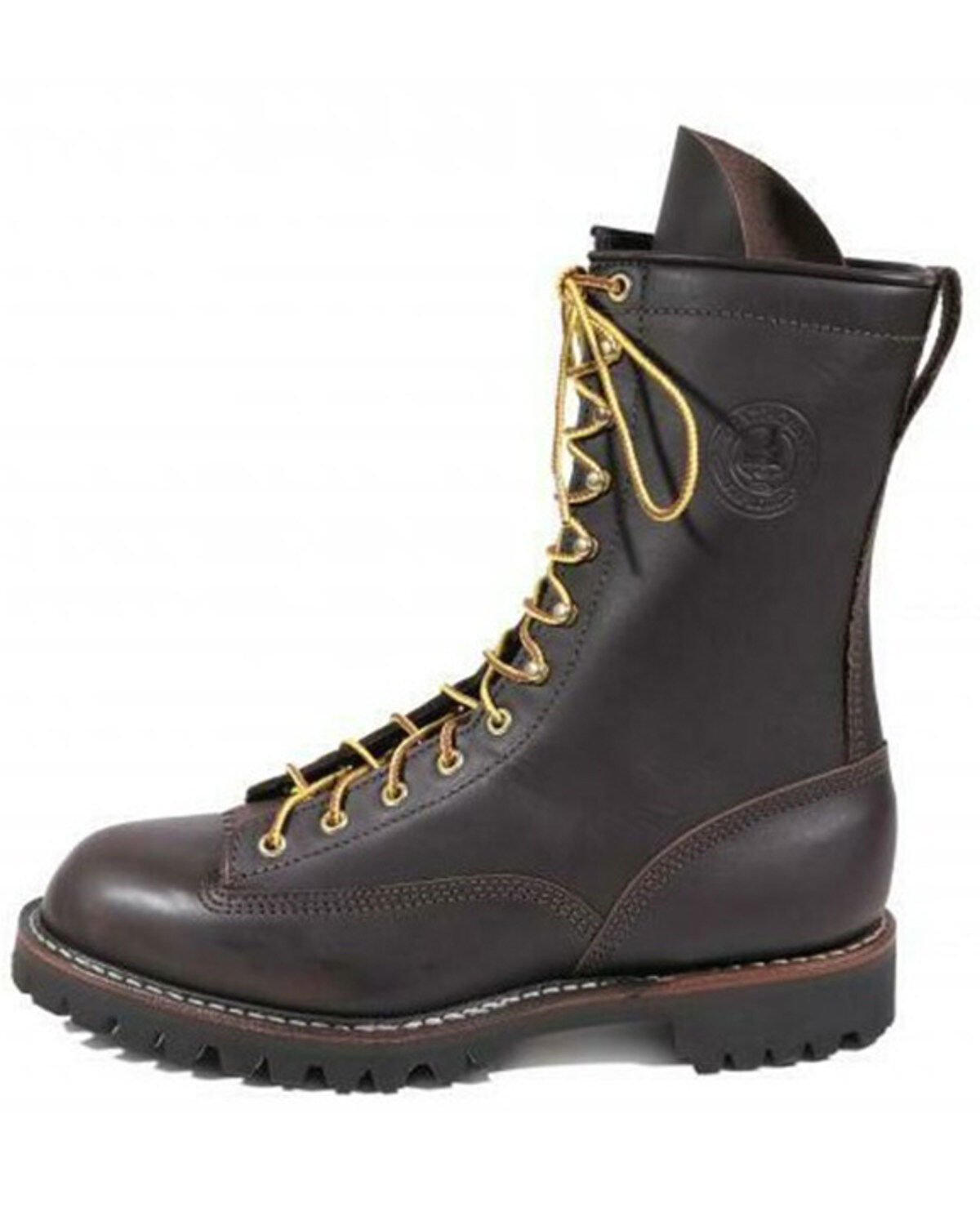 White's Boots Men's Frontiersman 10' Lace-Up Work Boots - Round Toe