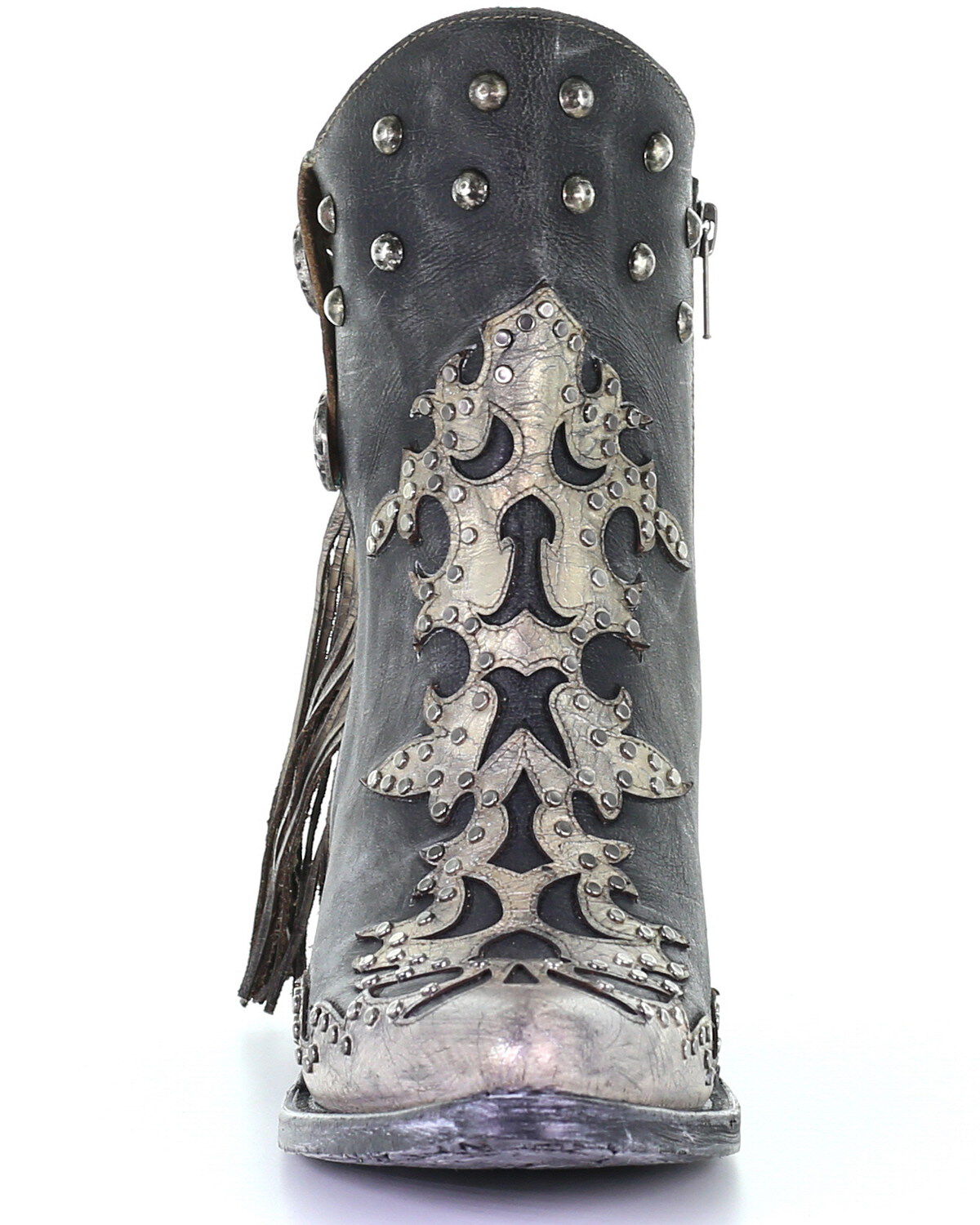 Corral Women's Metallic Overlay Fashion Booties - Round Toe