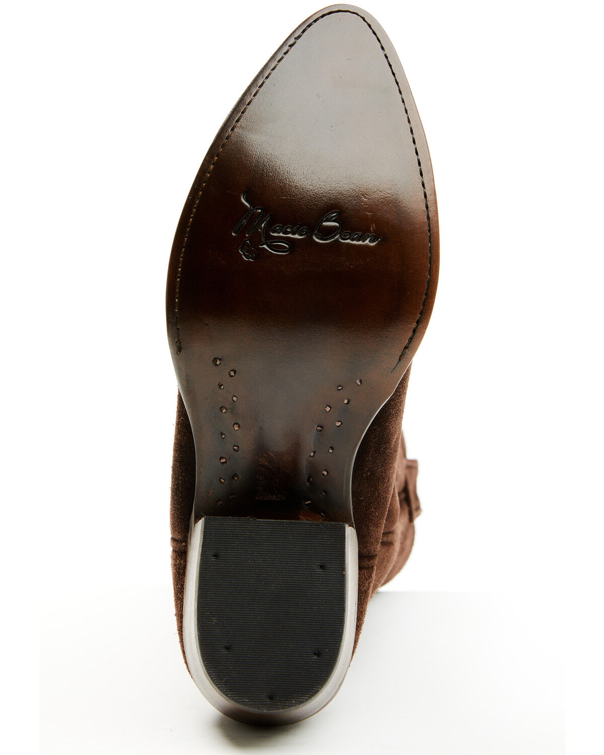 Macie Bean Women's Life's Like A Box Of Chocolates Suede Tall Western Boots - Round Toe