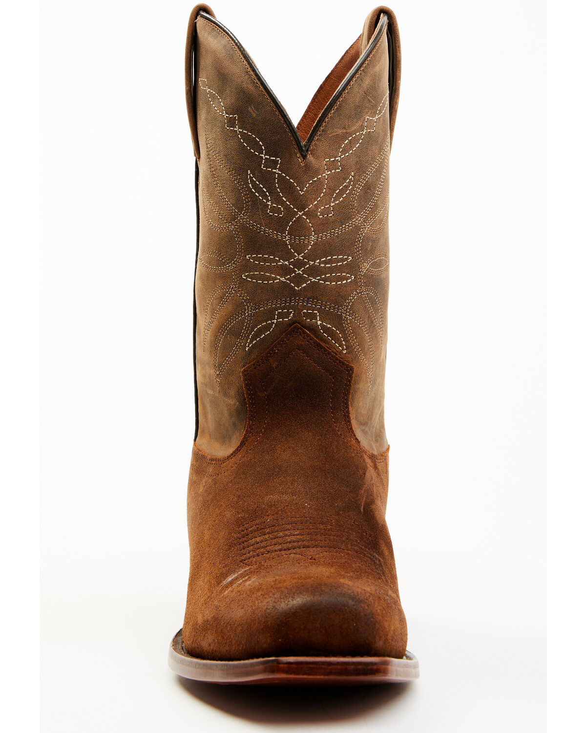 Moonshine Spirit Men's Pancho Roughout Western Boots - Square Toe