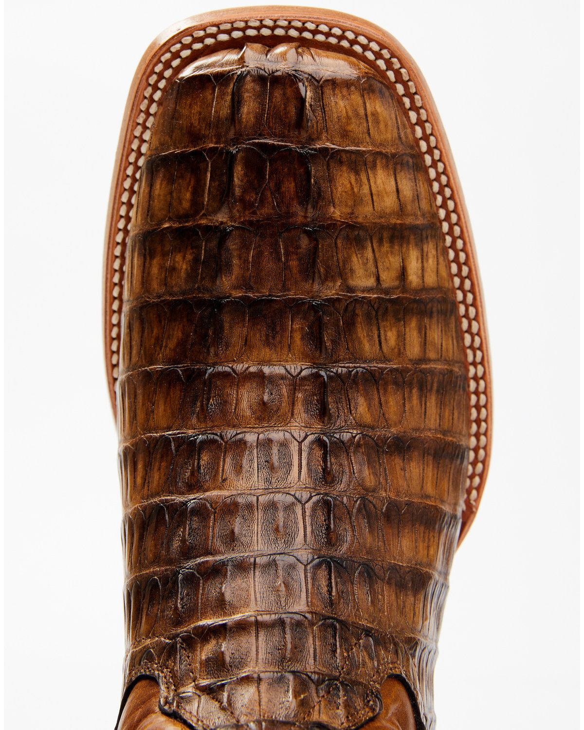 Cody James Men's Exotic Caiman Tail Skin Western Boots - Broad Square Toe