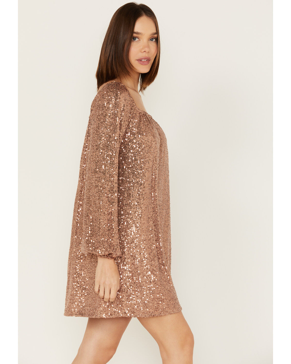 Sadie & Sage Women's Inferno Sequin Mini Dress