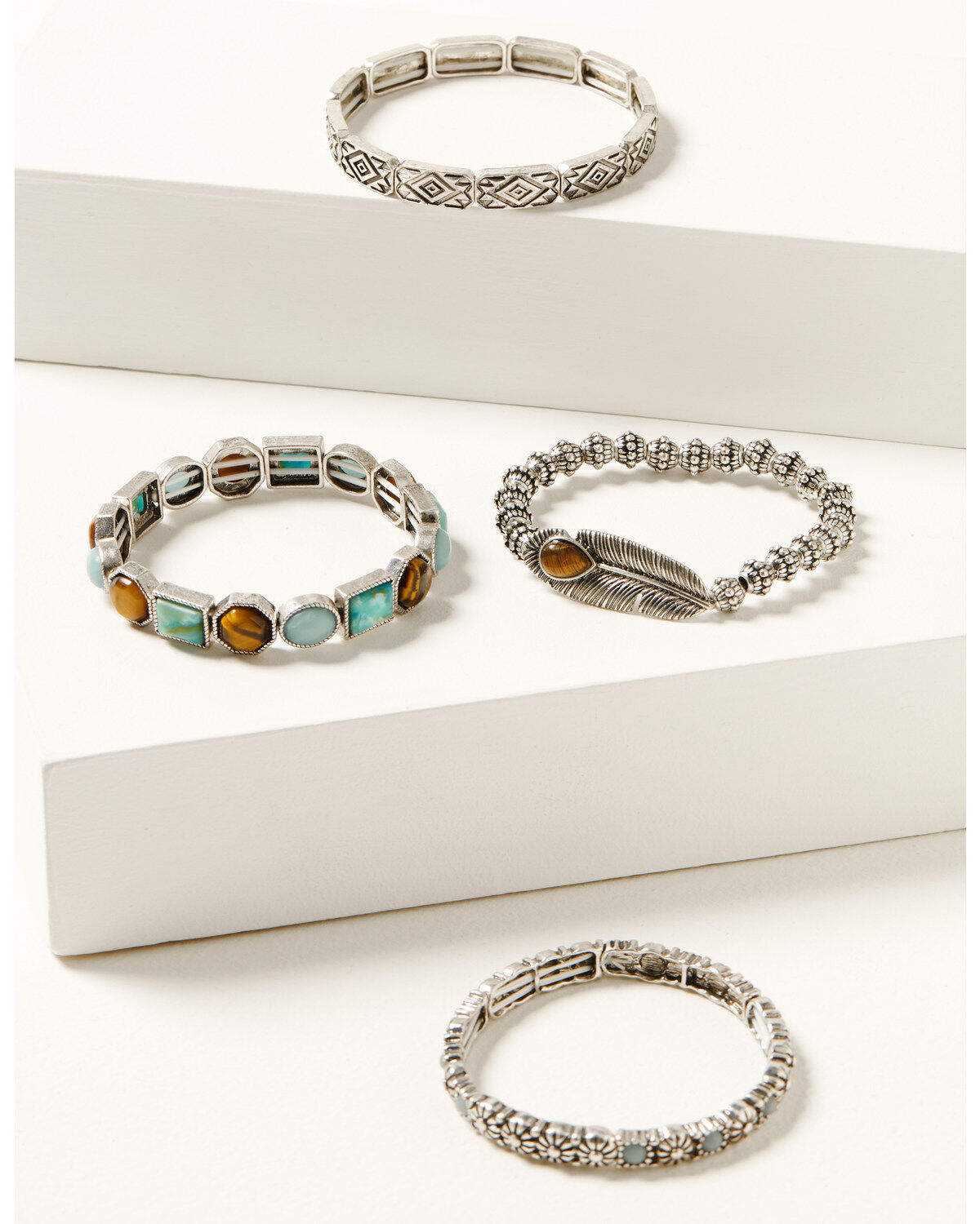 Shyanne Women's Juniper Sky Bracelet Set - 3 Piece