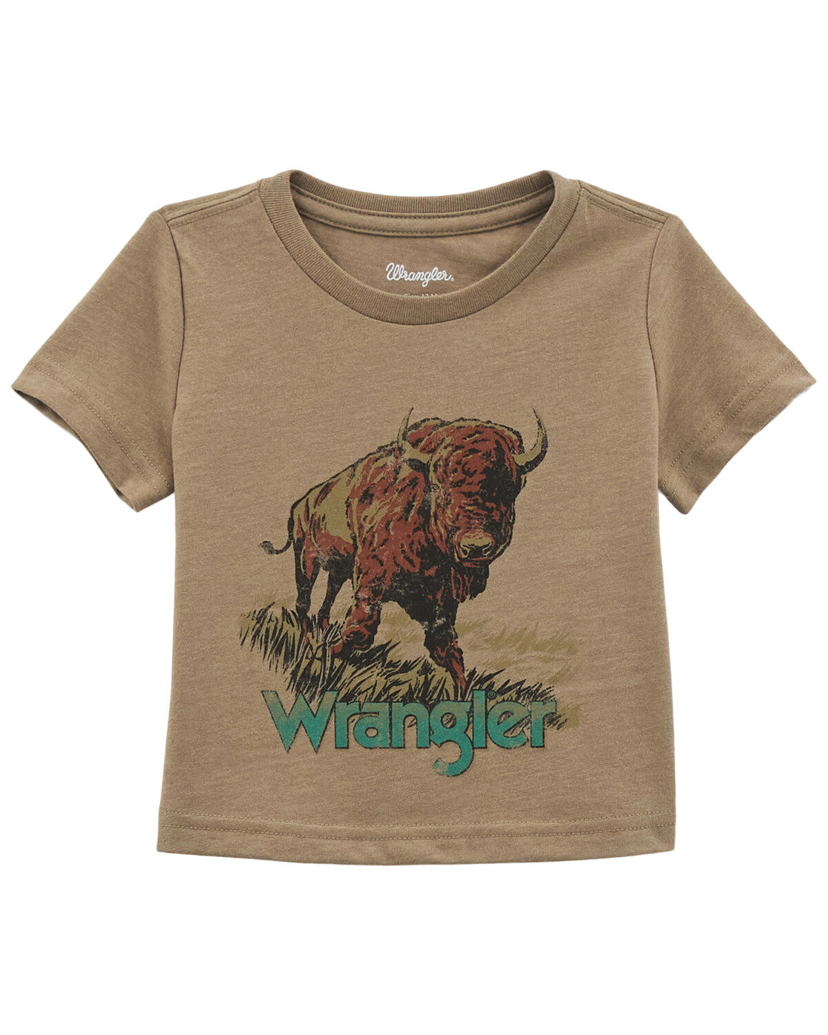 Wrangler Toddler Boys' Buffalo Logo Short Sleeve Graphic T-Shirt