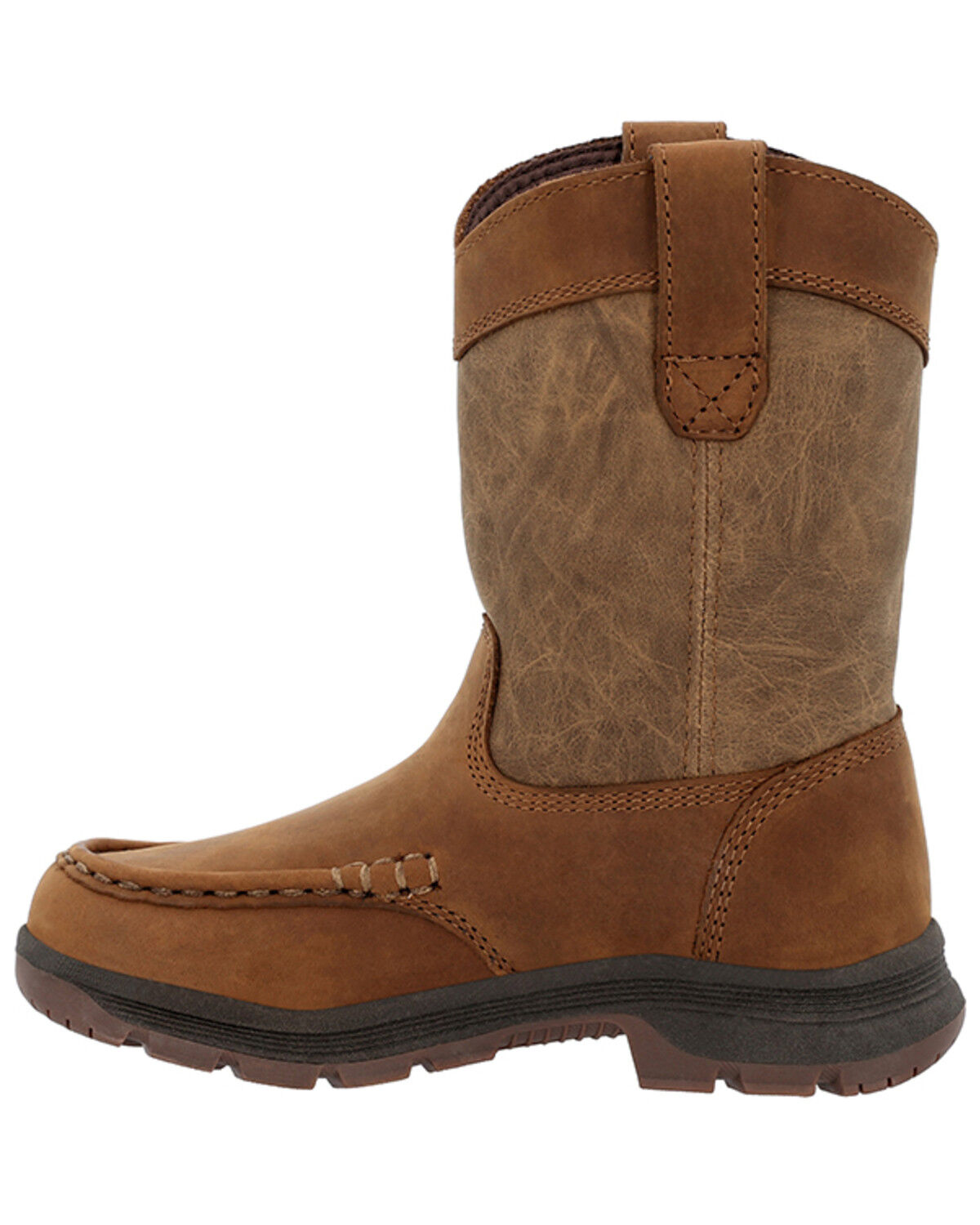 Georgia Boot Boys' Athens Superlyte Work Boots - Moc Toe