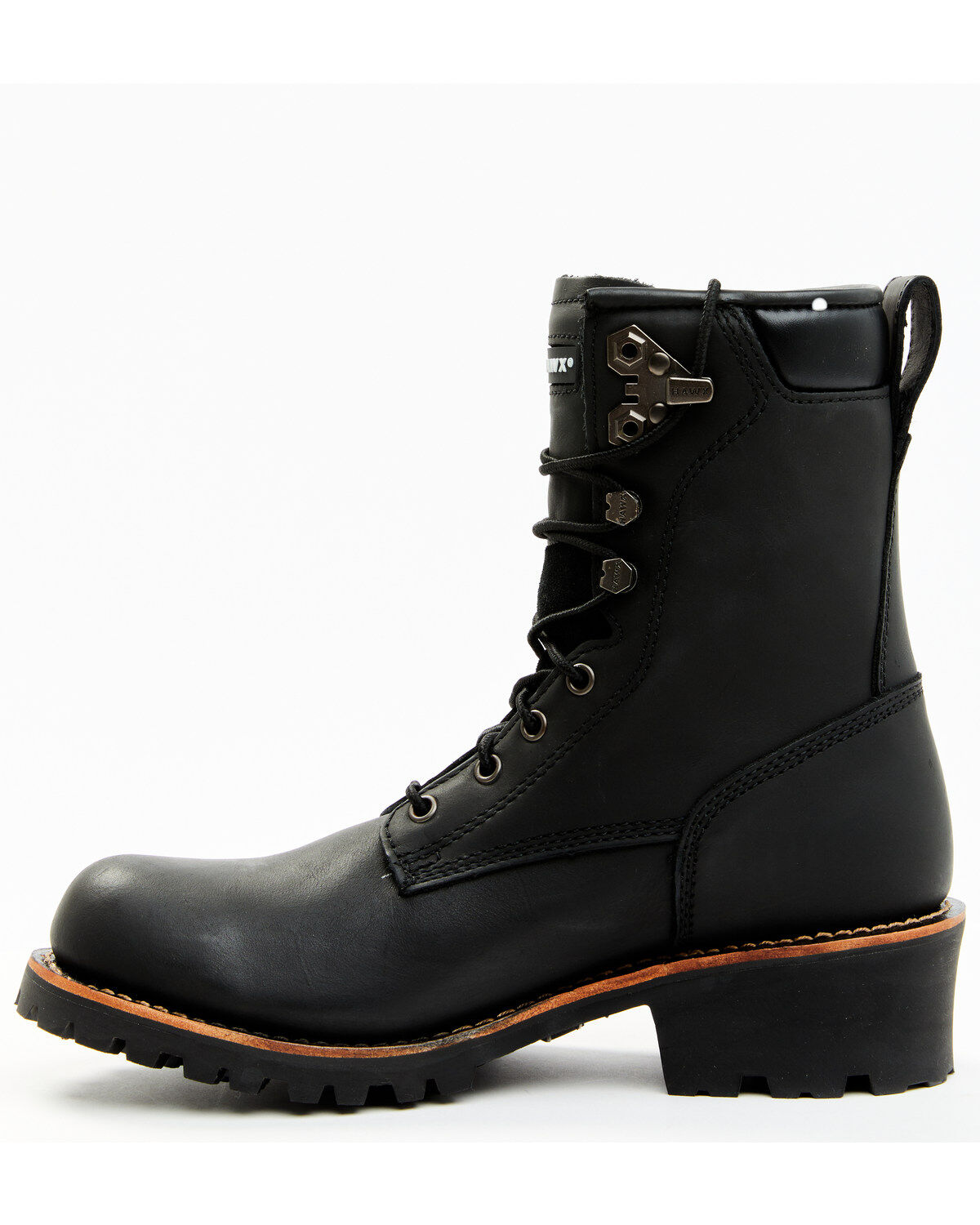 Hawx Men's 8" Logger Work Boots - Soft Toe