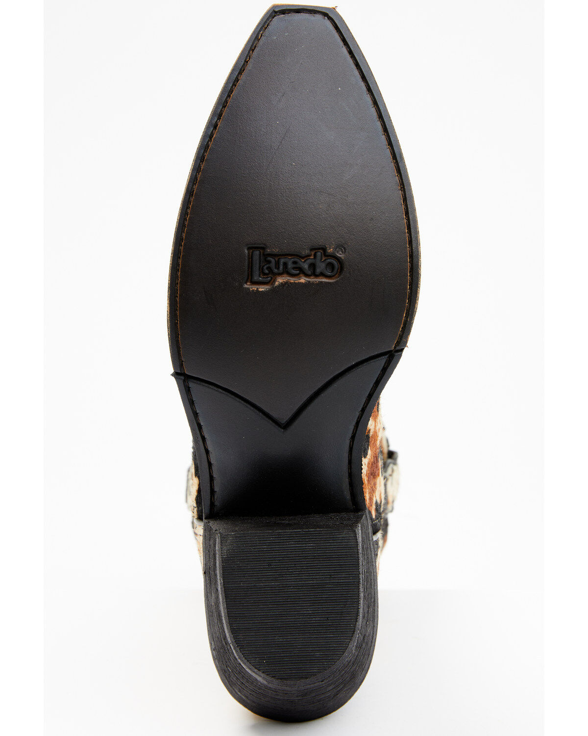 Laredo Women's Carleigh Hair On Hide Western Fashion Booties - Snip Toe