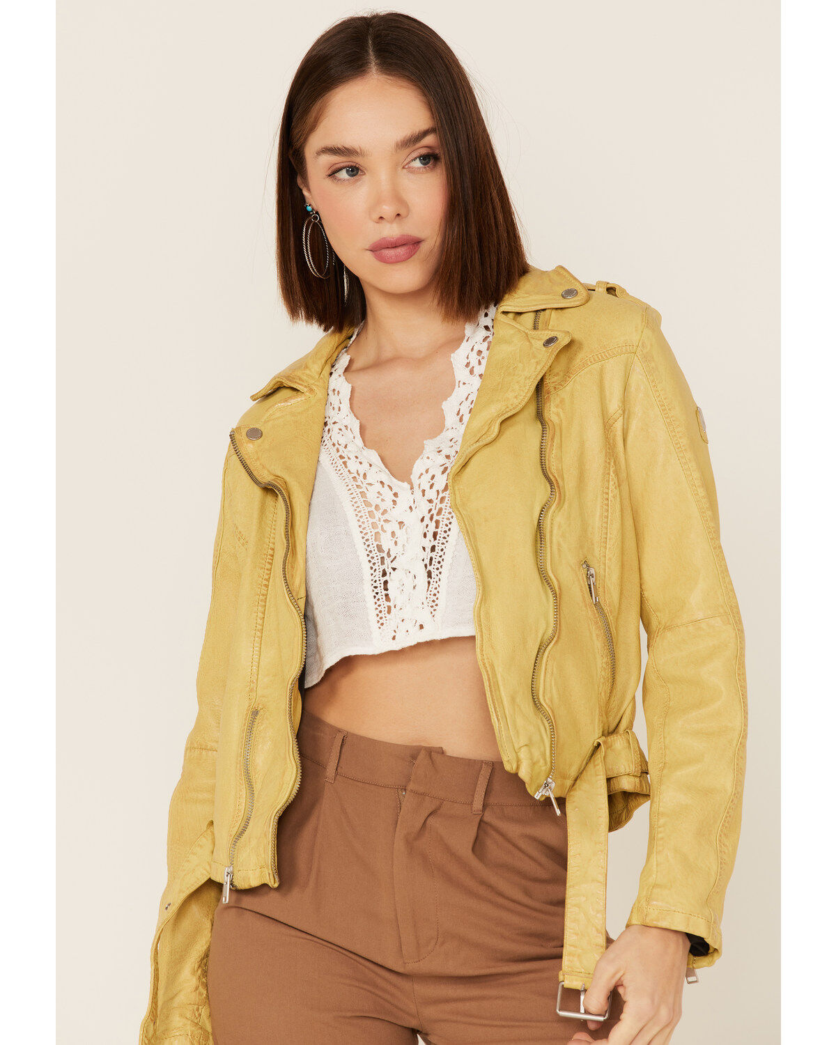 Mauritius Leather Women's Wild Moto Leather Jacket