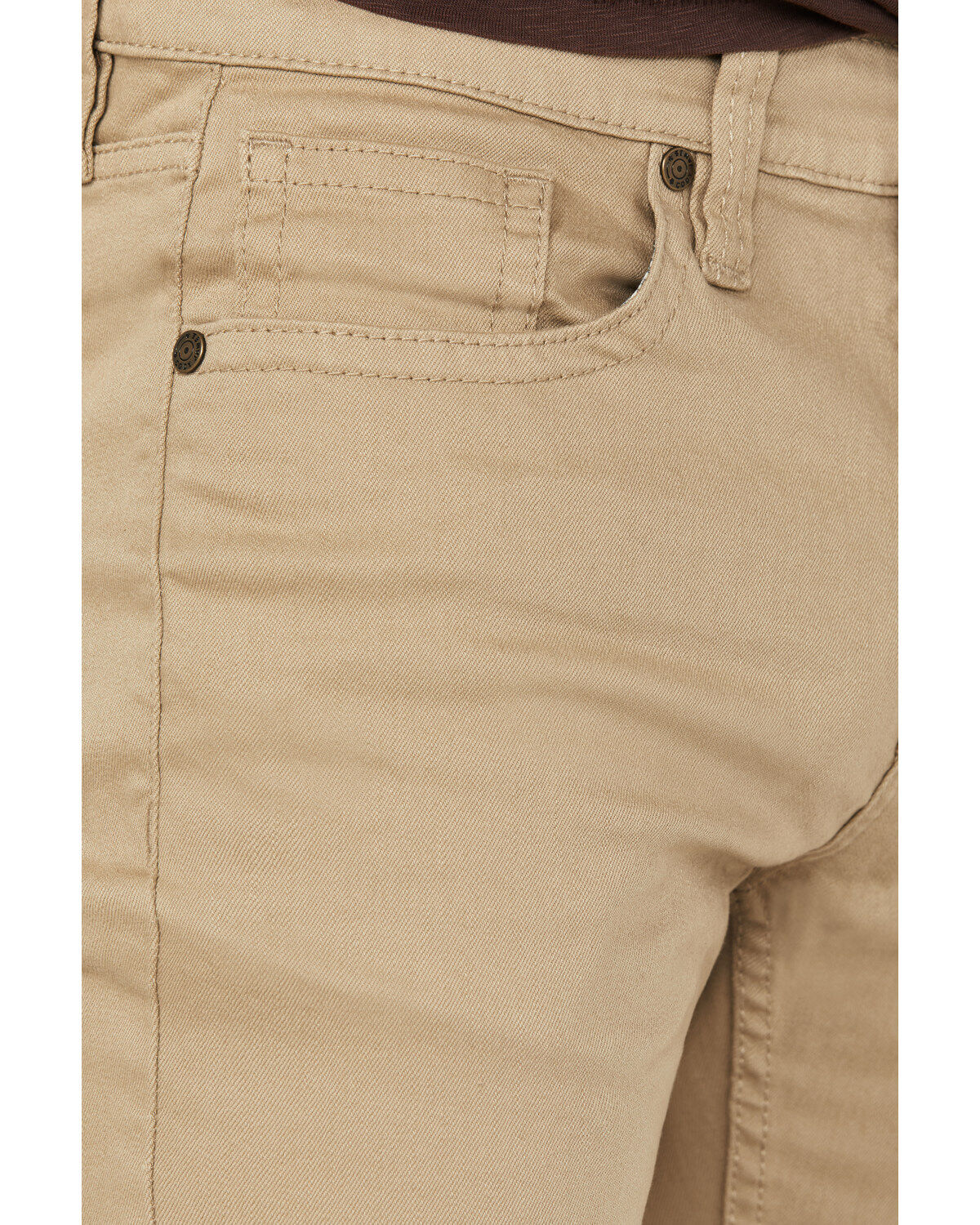 Cody James Men's Dalton Tan Slim Straight Stretch Denim Jeans