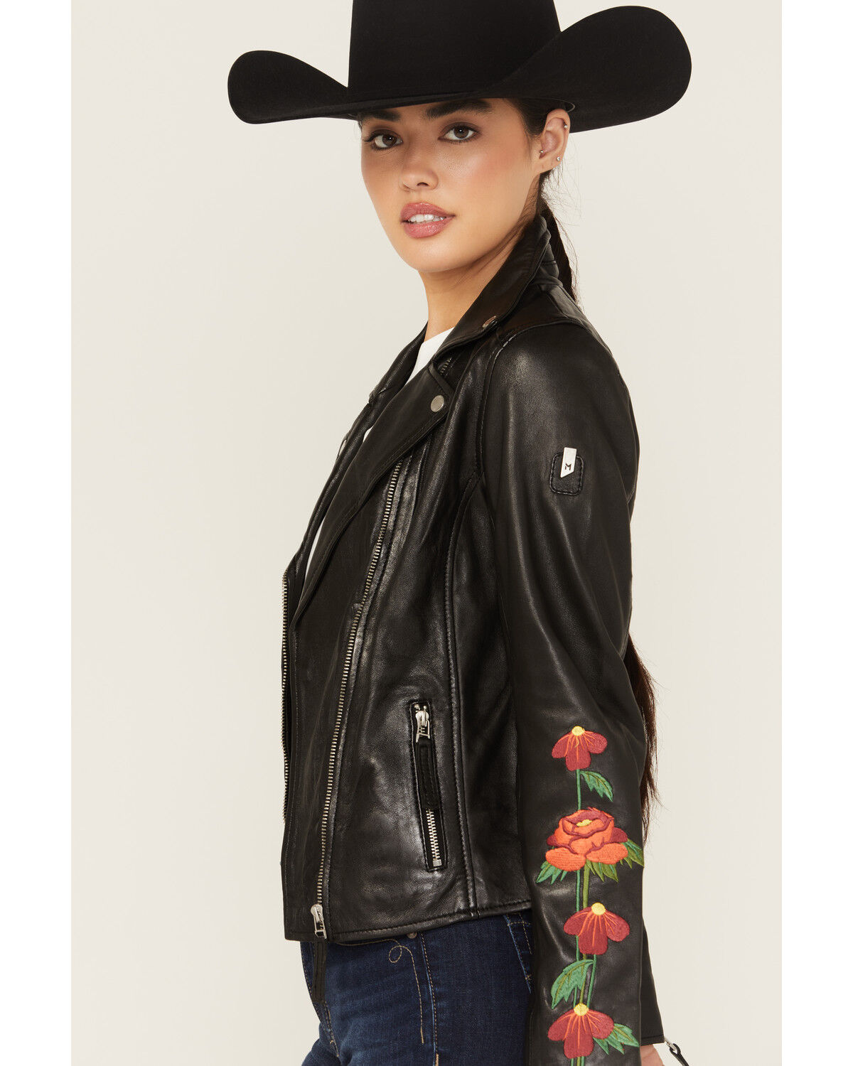 Mauritius Leather Women's Peonie Leather Jacket