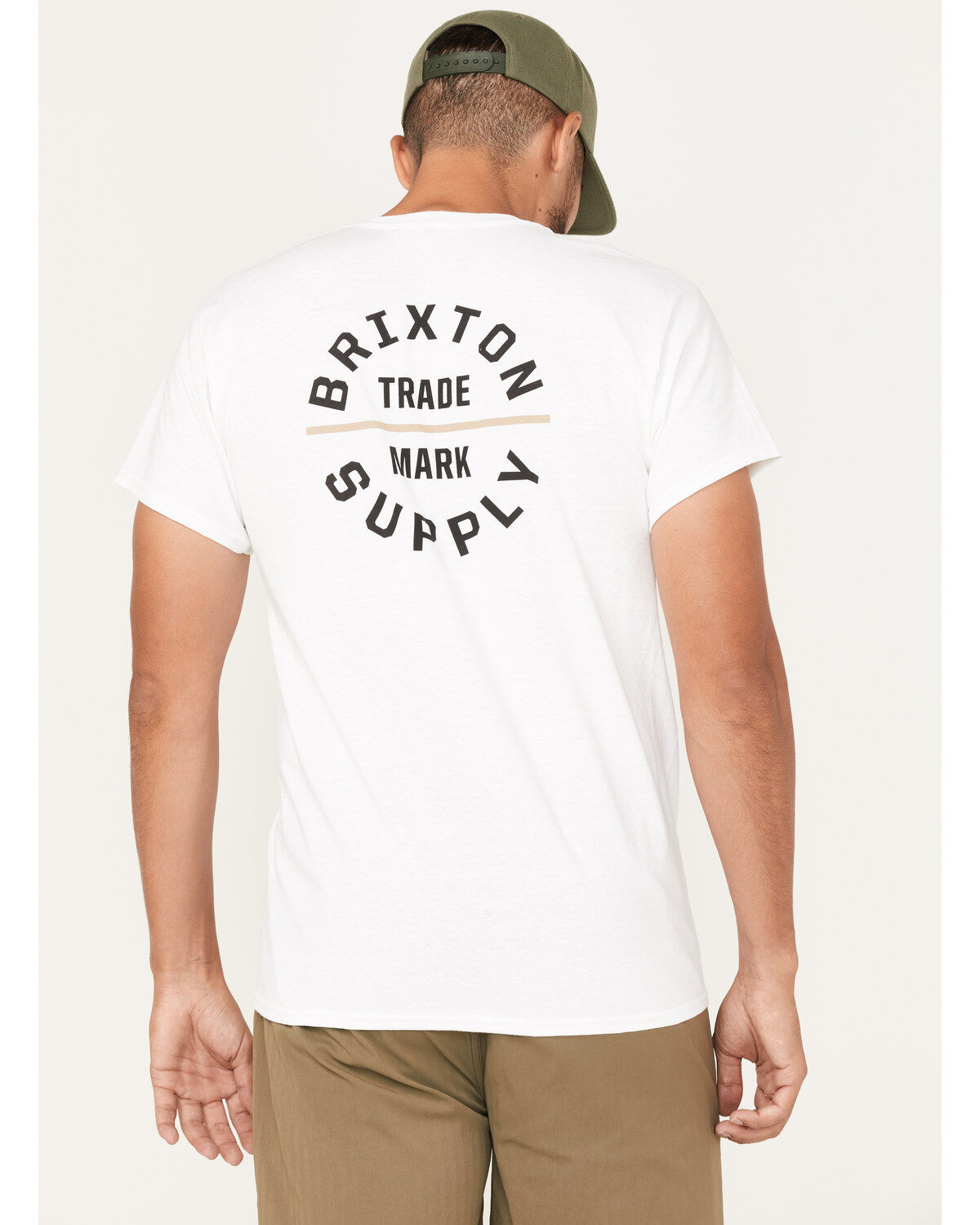 Brixton Men's Oath V Logo Graphic T-Shirt